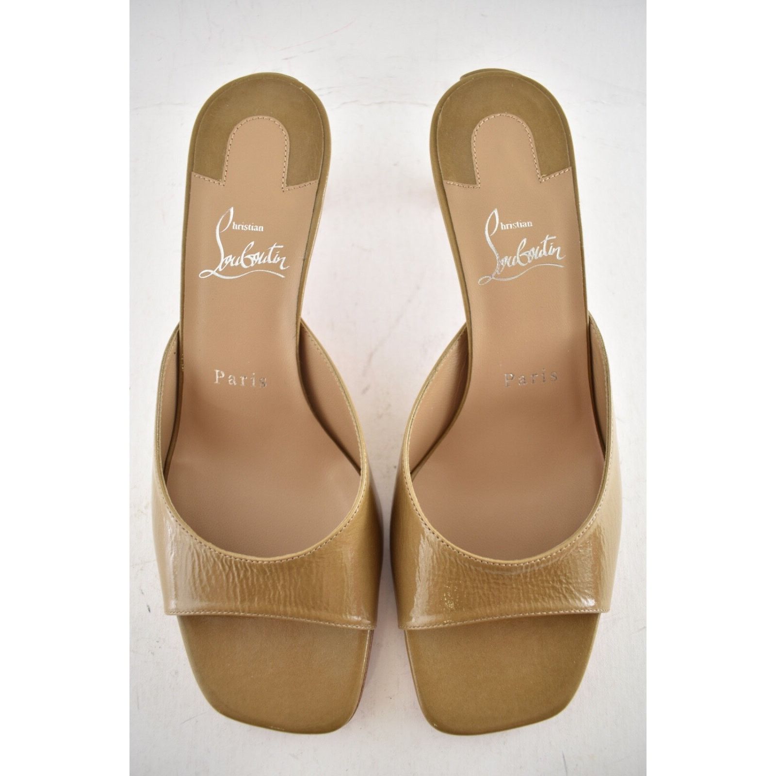 Christian Louboutin Christian Louboutin Condora Mule 55 Lionne Patent Backless Size US 8.5 / IT 38.5 - 9 Thumbnail