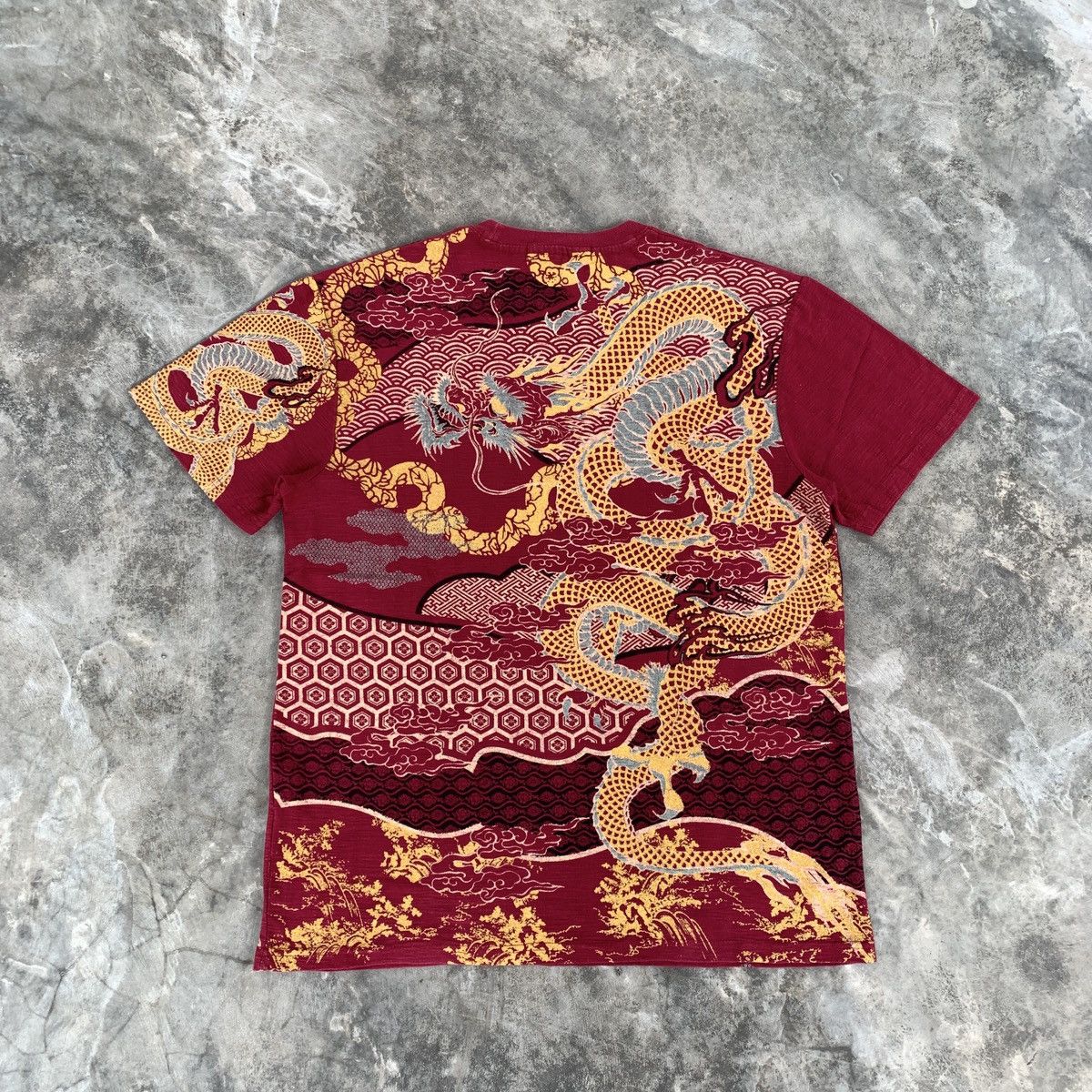 Karakuri Tamashii Karakuri Tamashi Dragon AOP Japan Designer Tshirt Size US L / EU 52-54 / 3 - 11 Thumbnail