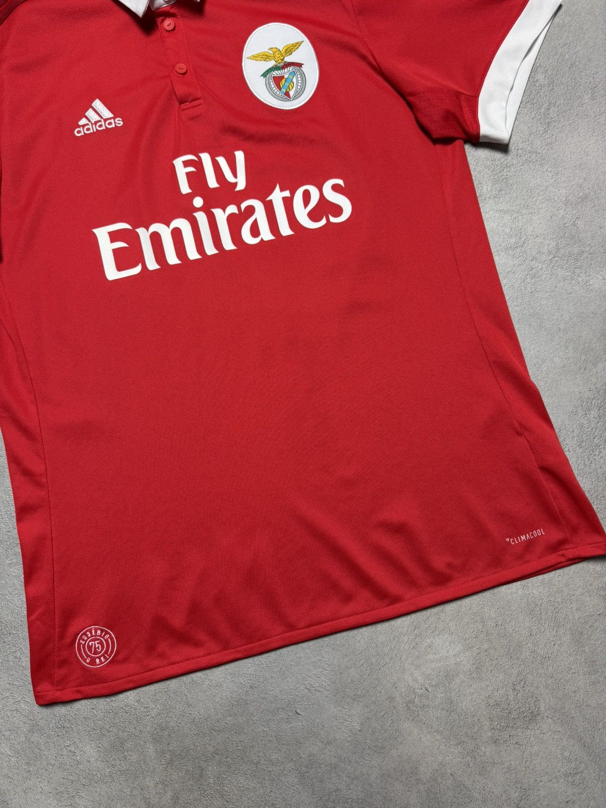 Adidas Benfica 2017 2018 Home Shirt Jersey Adidas #66 Ruben Dias Size US L / EU 52-54 / 3 - 4 Thumbnail