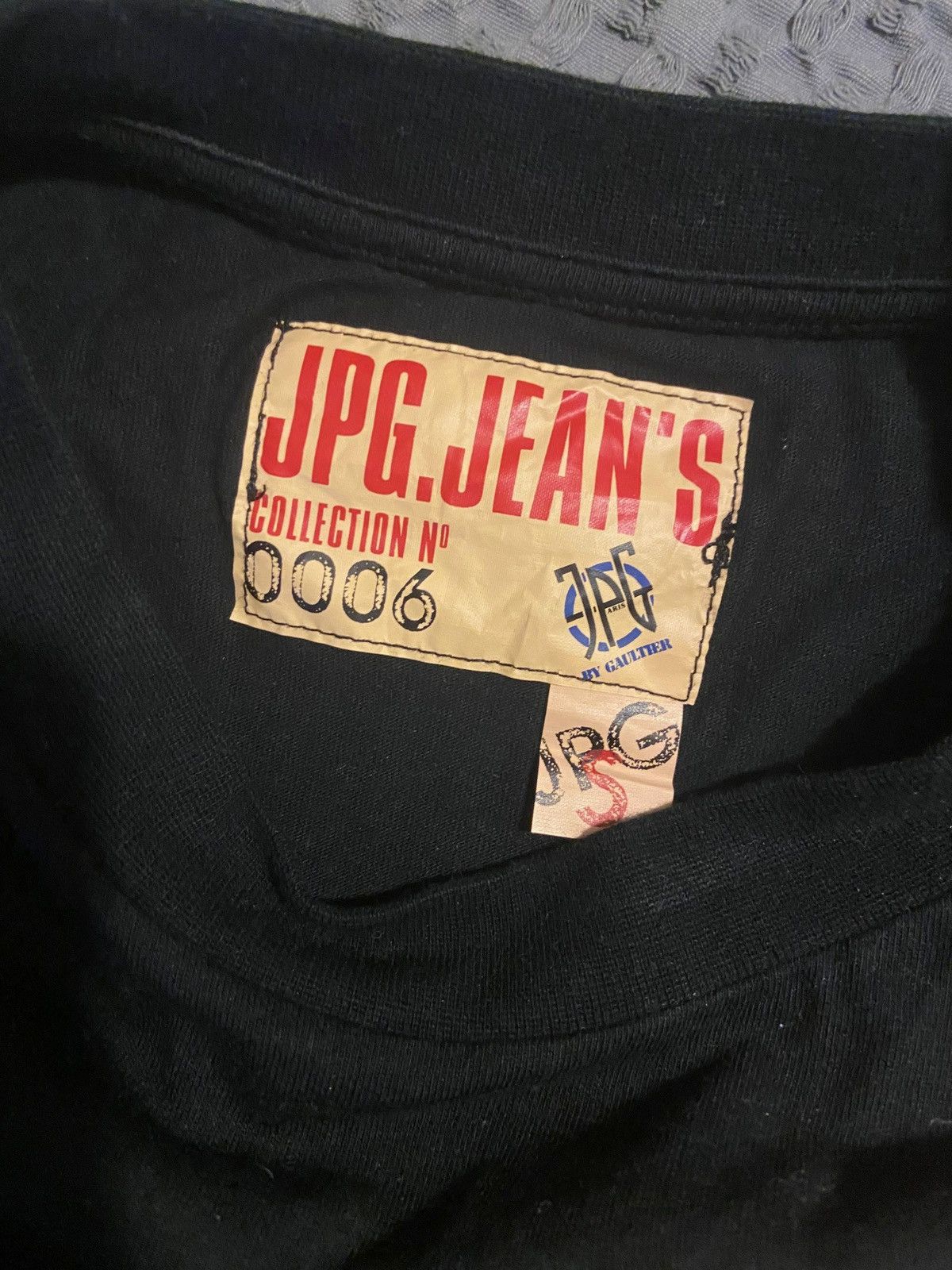 Jean Paul Gaultier JPG Jeans Long Sleeve Black Shirt Size XS / US 0-2 / IT 36-38 - 3 Thumbnail