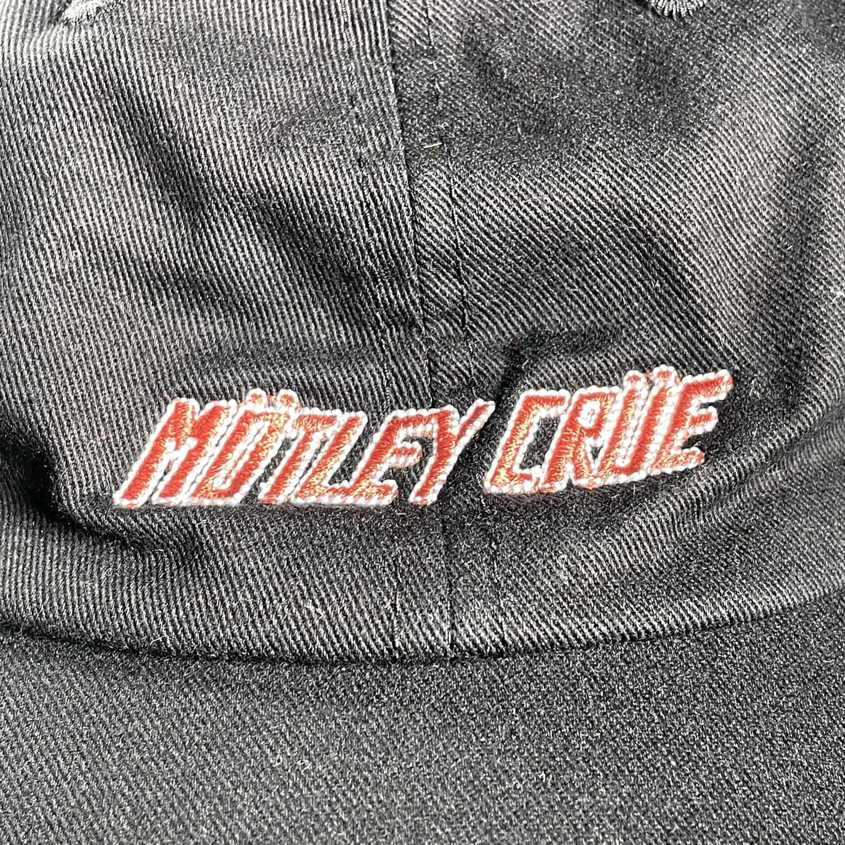 Vintage Motley Crue Hat Black Adjustable Cotton Baseball Cap Unisex Adults Logo Music Rock Vintage: No Size ONE SIZE - 2 Thumbnail