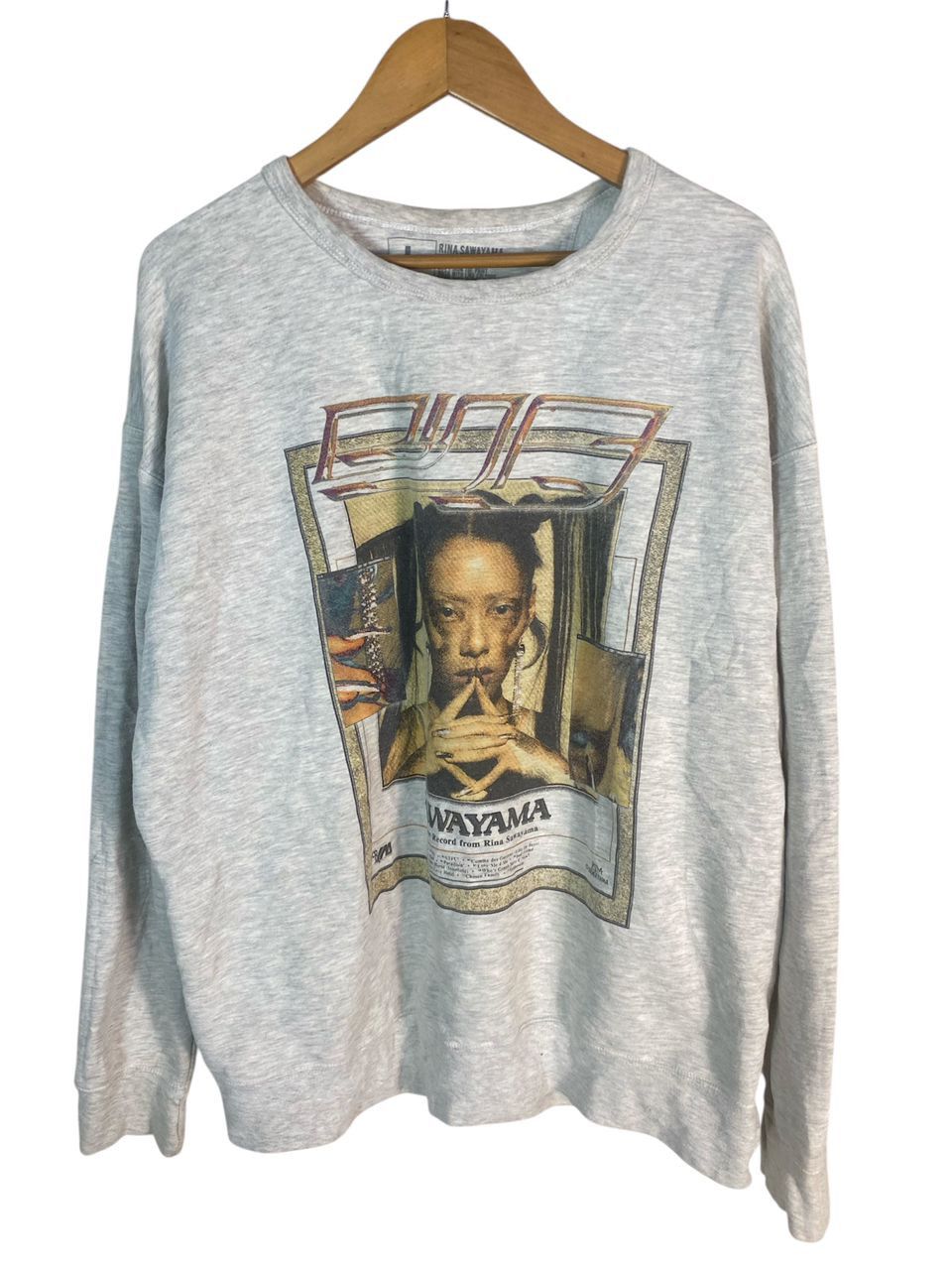 Japanese Brand Unisex🔥the new record from rina sawayama baggy sweatshirt Size US L / EU 52-54 / 3 - 1 Thumbnail