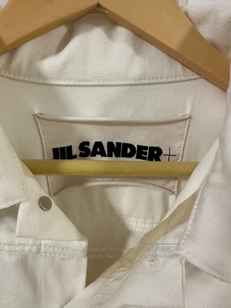 Jil Sander Jil Sander White Denim Jacket Size M / US 6-8 / IT 42-44 - 3 Thumbnail