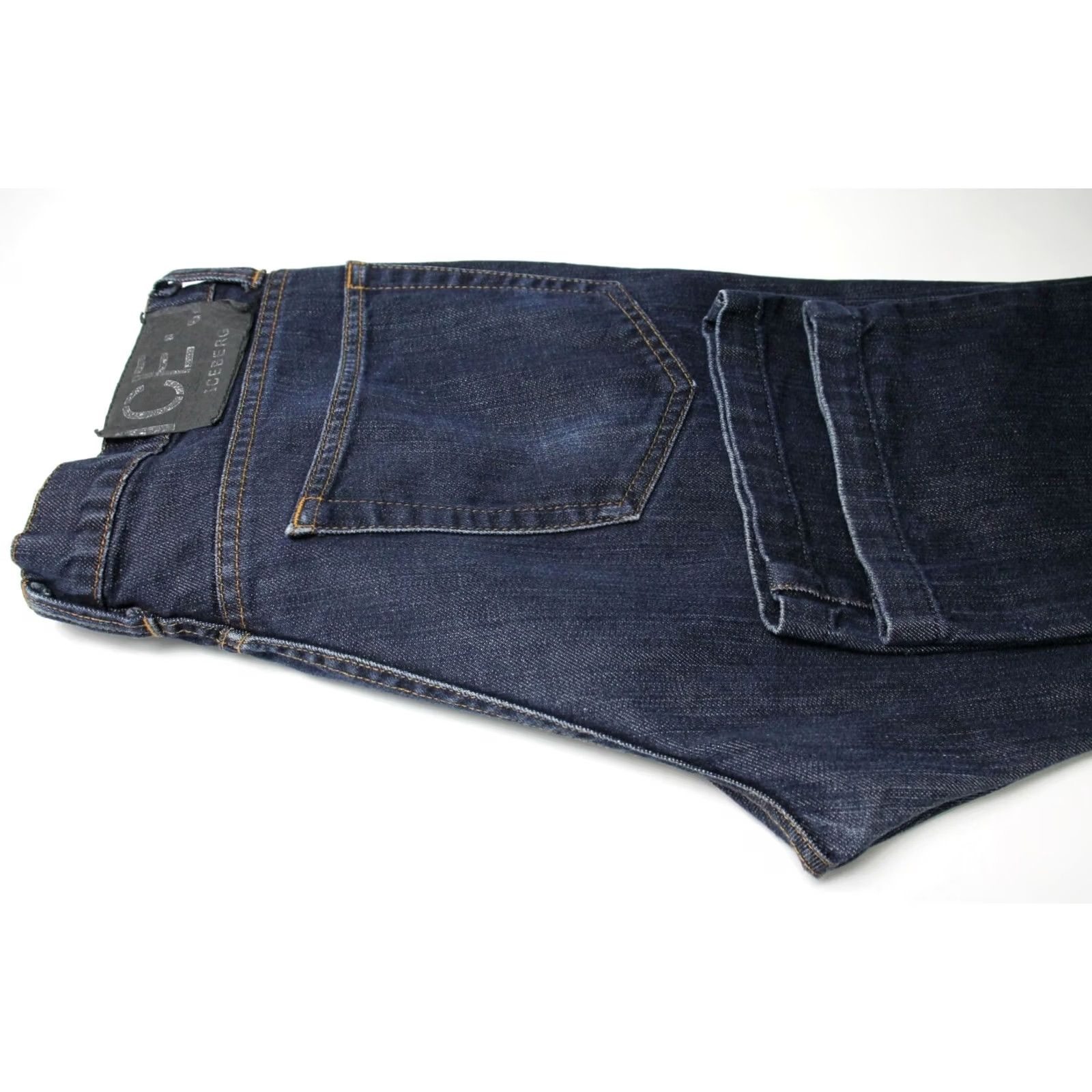 Vintage ICEBERG Ice J Jeans Men's W32 Regular Fit Button Fly Blue Size US 32 / EU 48 - 5 Thumbnail