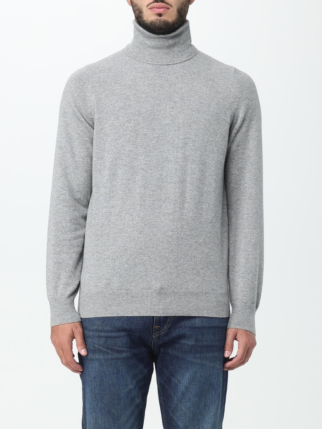 Brunello Cucinelli o1y0526 Turtleneck Sweater in Gray Size US XL / EU 56 / 4 - 1 Thumbnail