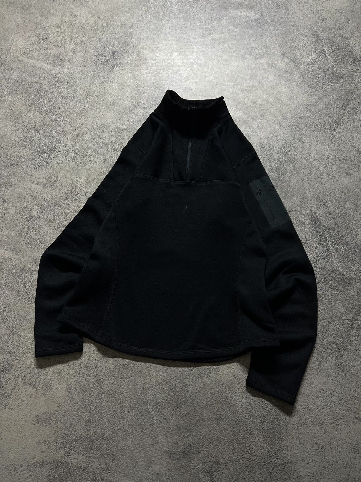 Vintage Y2k Arc'teryx 🖤 Polartec 1/4 Zip Sweatshirt 00's