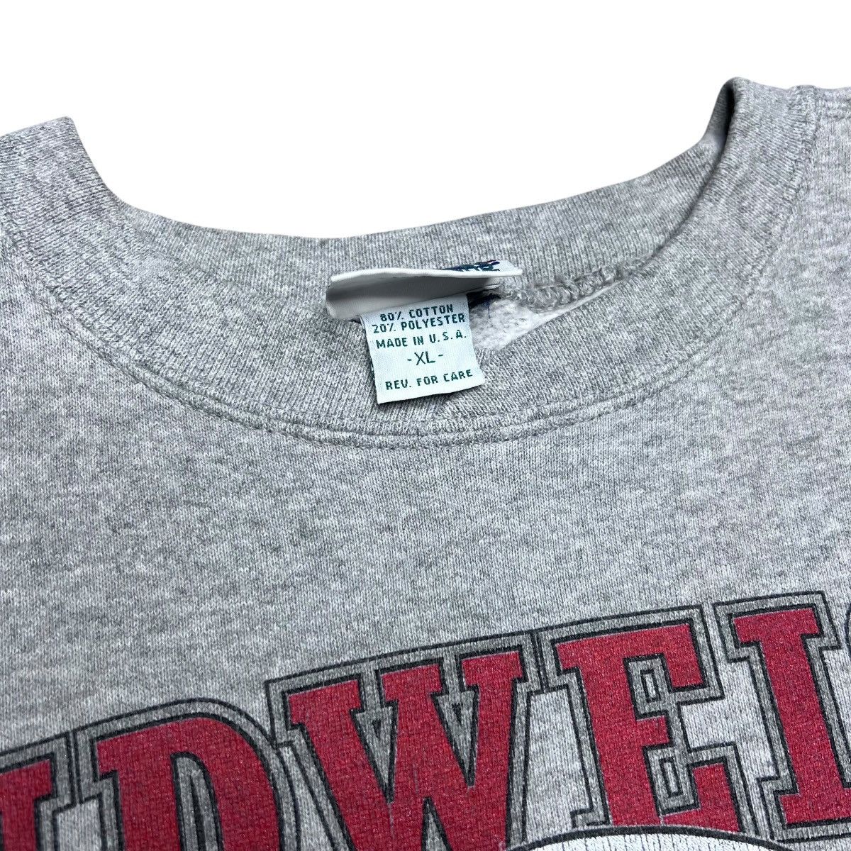 Budweiser Vintage 1990s Budweiser Beer Football Helmet Sweatshirt Size US XL / EU 56 / 4 - 3 Thumbnail