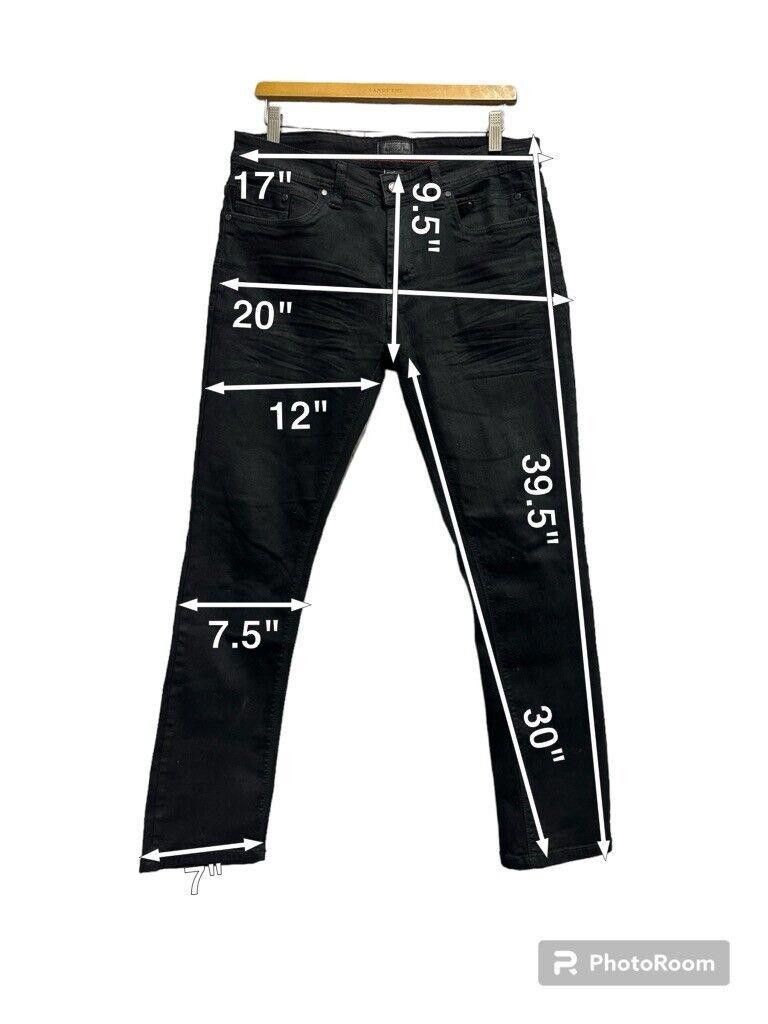 Designer Steve’s Jeans Denim Black Jeans Men size 32 x 30 Size US 32 / EU 48 - 2 Thumbnail
