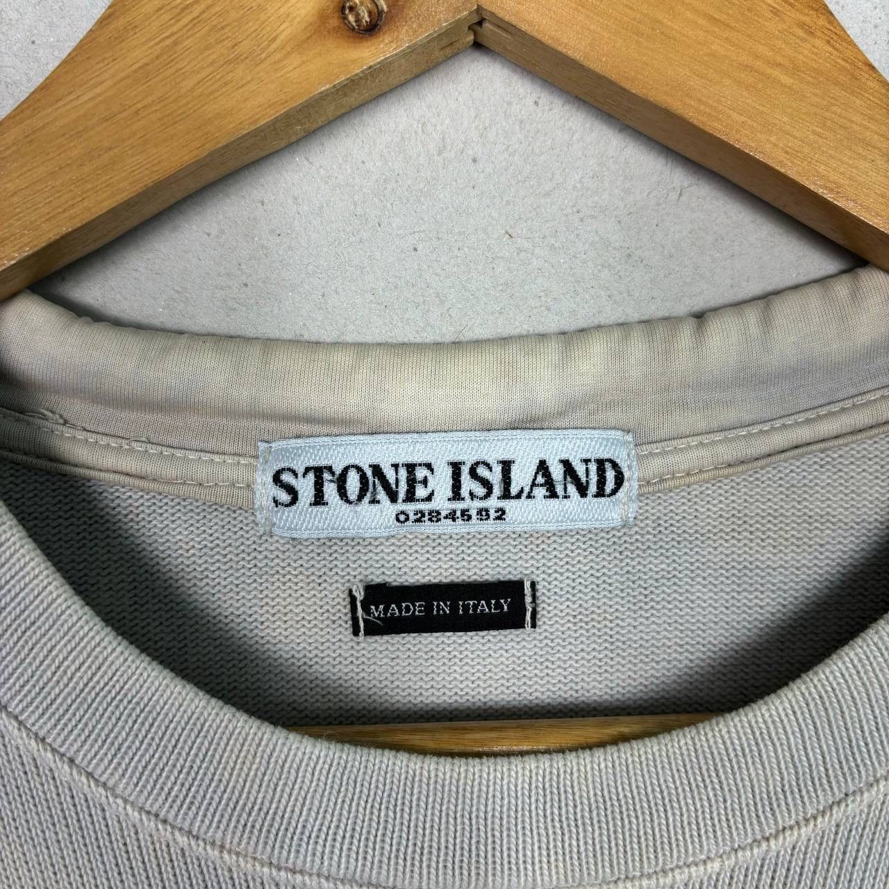 Stone Island Stone Island Washed Garment Dye Sun Faded Sweatshirt Size US S / EU 44-46 / 1 - 12 Thumbnail