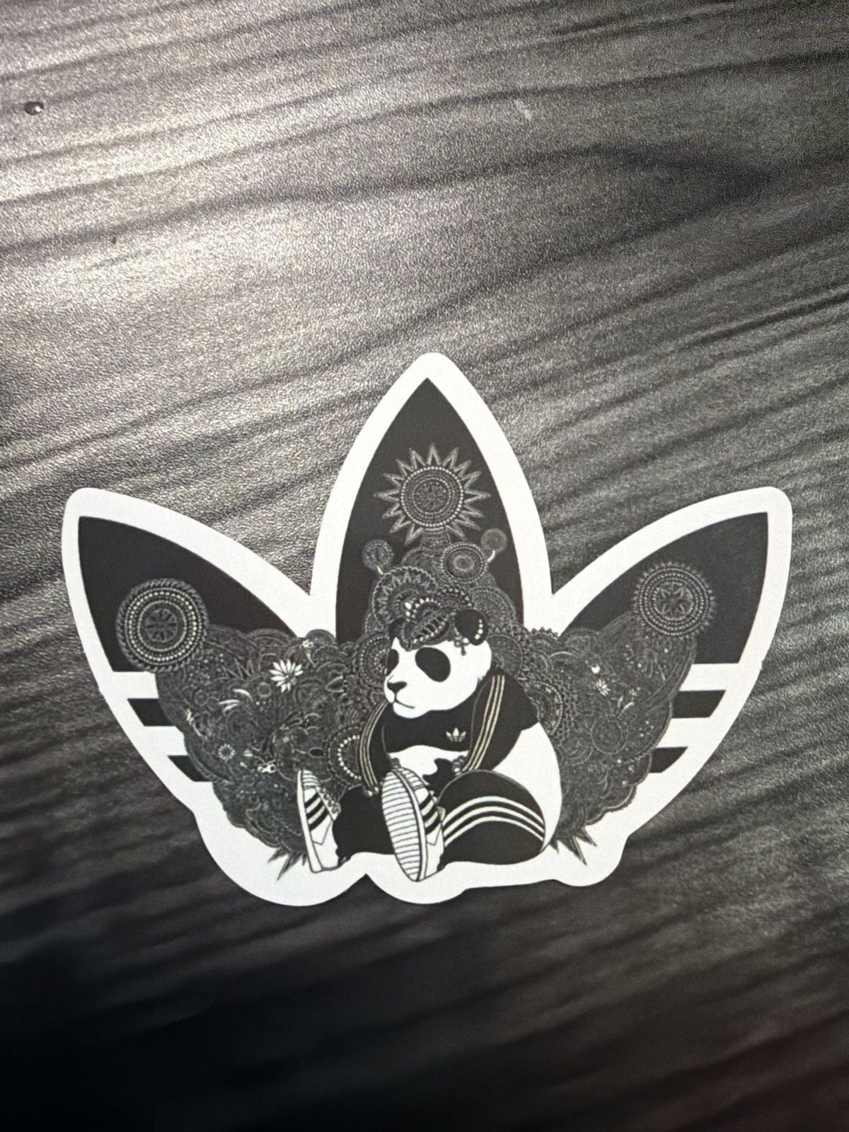 Adidas Adidas Trefoil Panda Sticker Size ONE SIZE - 1 Thumbnail