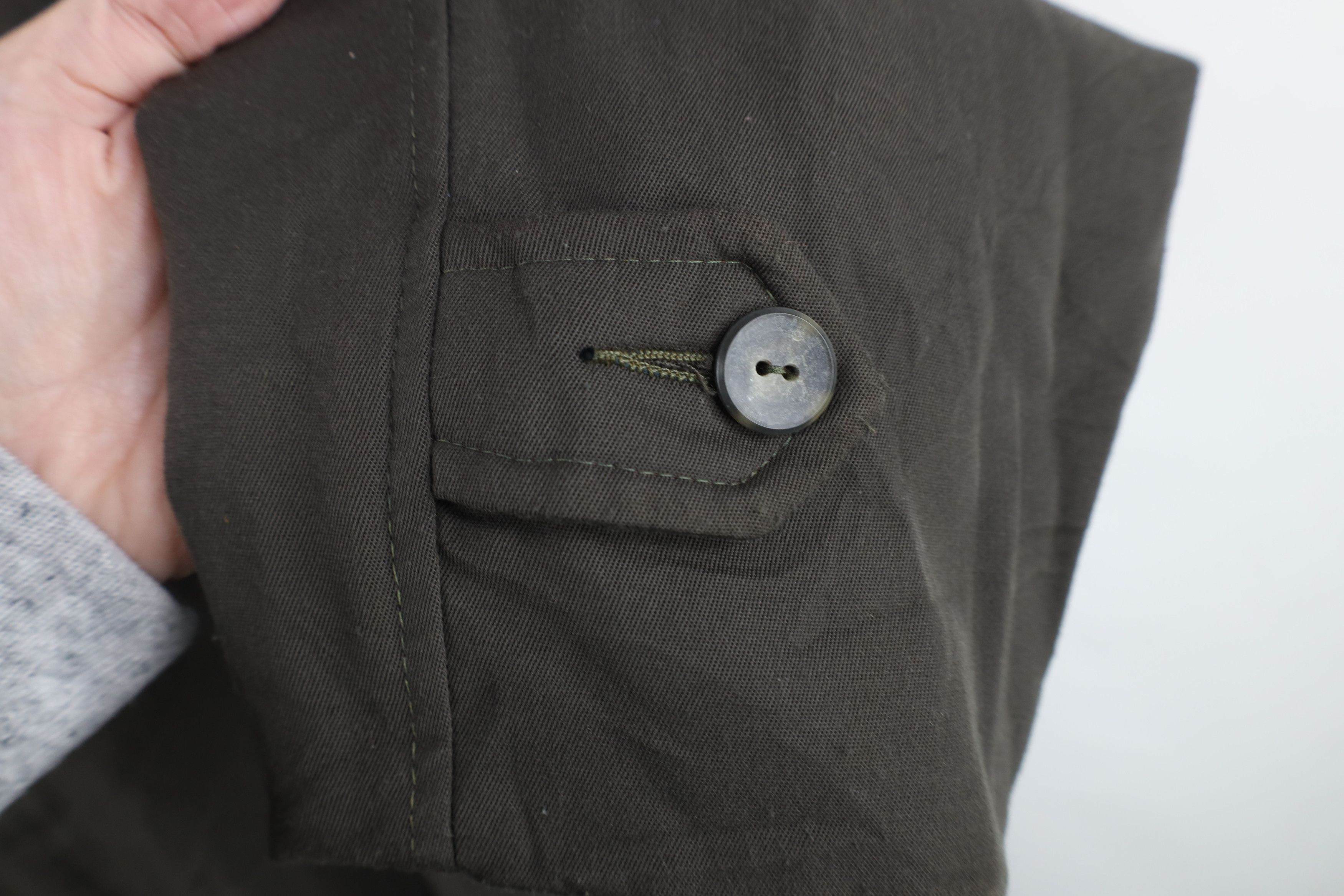 Vintage Vintage 50s 60s Streetwear Gabardine Trench Coat Rain Jacket Size US XXL / EU 58 / 5 - 5 Thumbnail