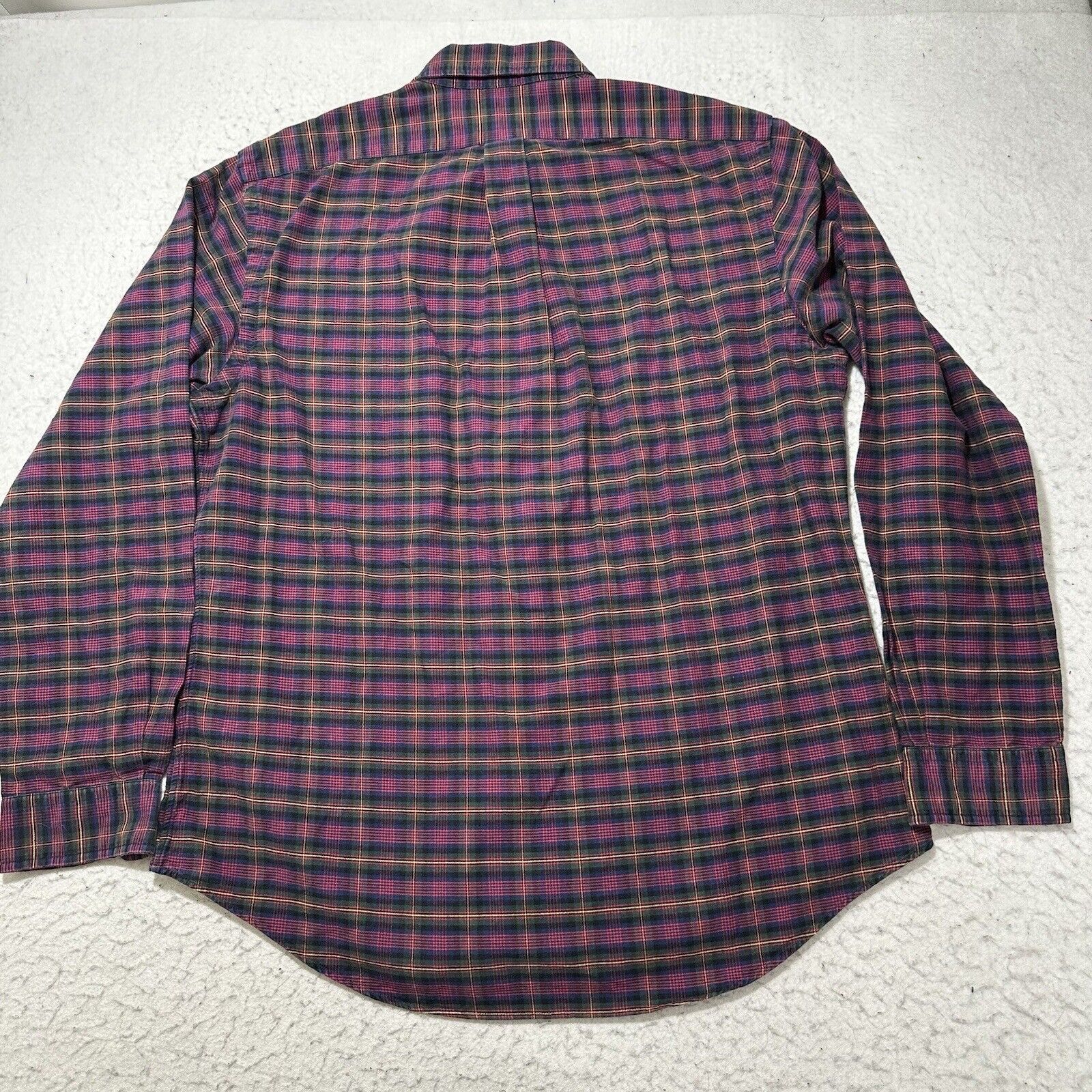 Ralph Lauren Ralph Lauren Large Button Down Purple Plaid Dress Shirt Size US L / EU 52-54 / 3 - 9 Thumbnail