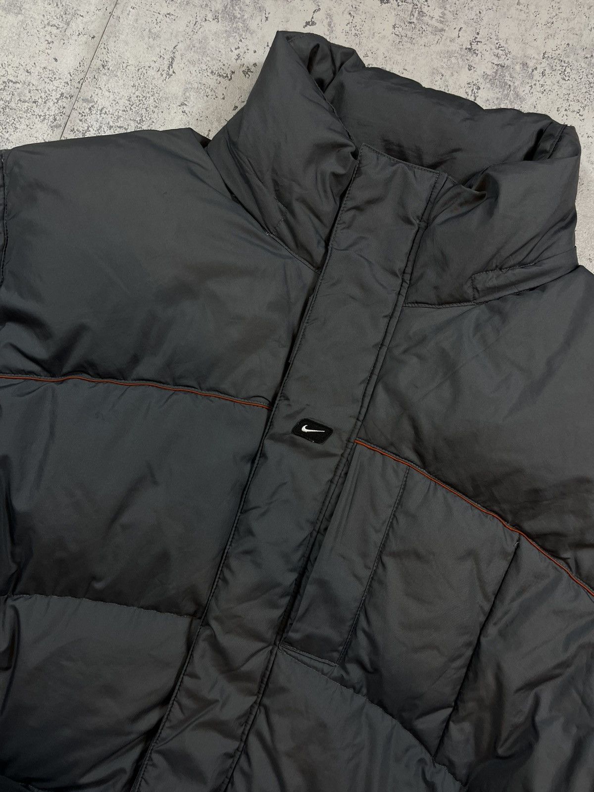 Nike 90’s NIKE RETRO CENTRAL SWOOSH LOGO DOWN PUFFER JACKET Y2K Size US M / EU 48-50 / 2 - 2 Thumbnail