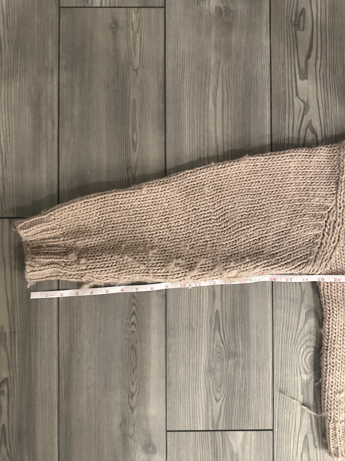 Vuja De Vuja De Low-Guage Knit Sweater (Nude Ivory) Size US M / EU 48-50 / 2 - 4 Thumbnail