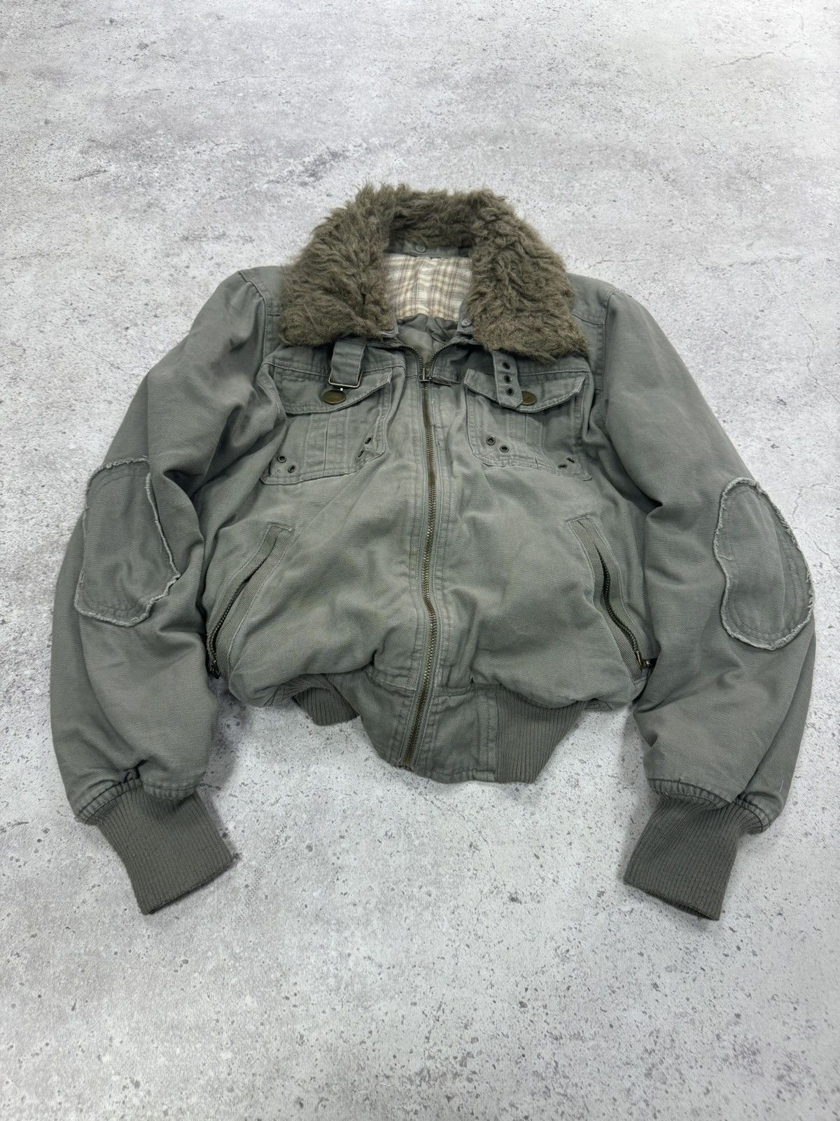 If Six Was Nine Vintage Japanese Stoned Cotton LGB Style Bomber Jacket Size US S / EU 44-46 / 1 - 2 Thumbnail