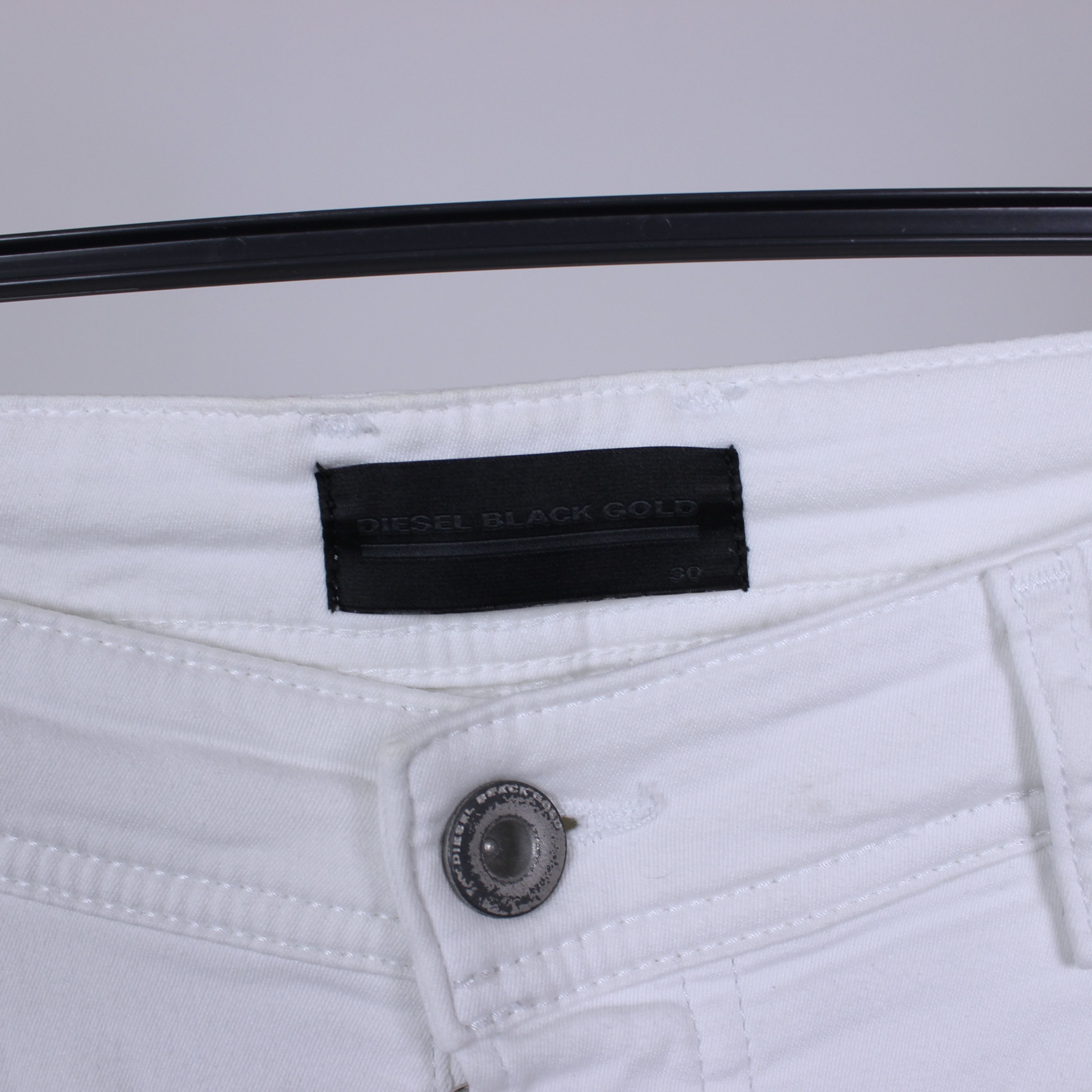 Diesel Diesel Black Gold shorts men cotton white 30 Size US 30 / EU 46 - 3 Thumbnail