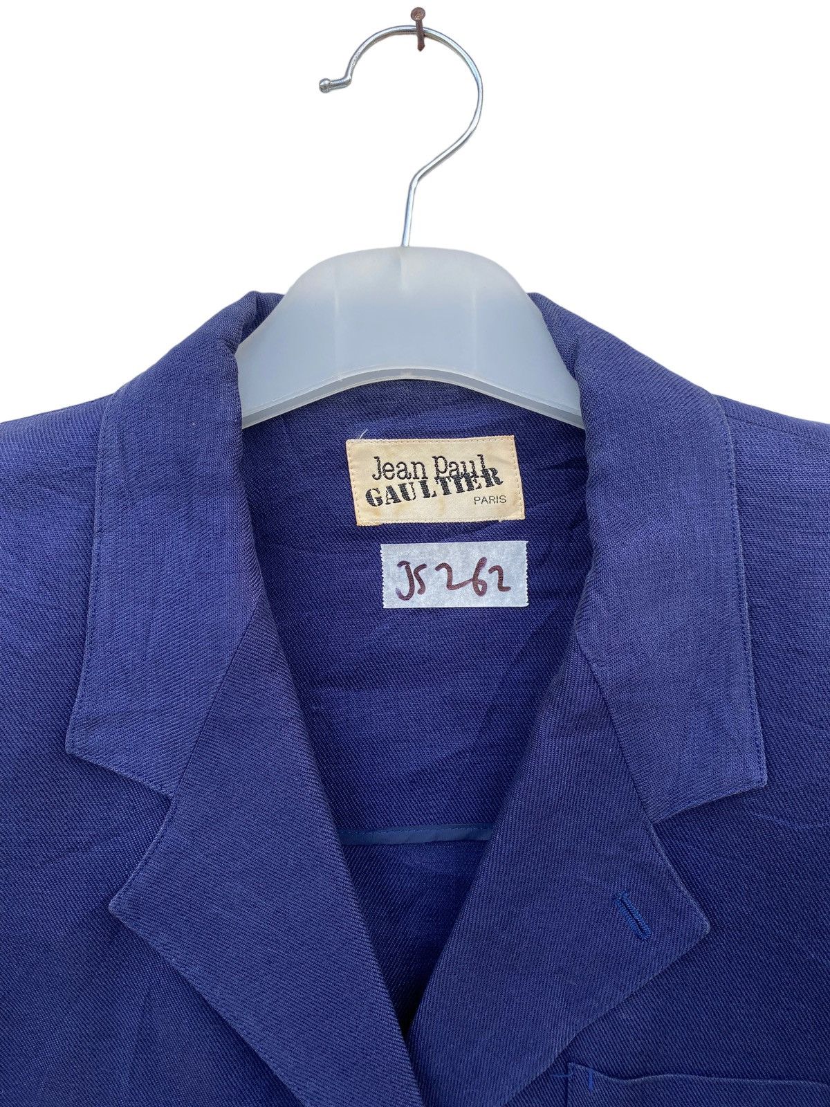 Jean Paul Gaultier Vintage Jean Paul Gaultier Linen Blend Blazer Jacket Size 40R - 4 Thumbnail