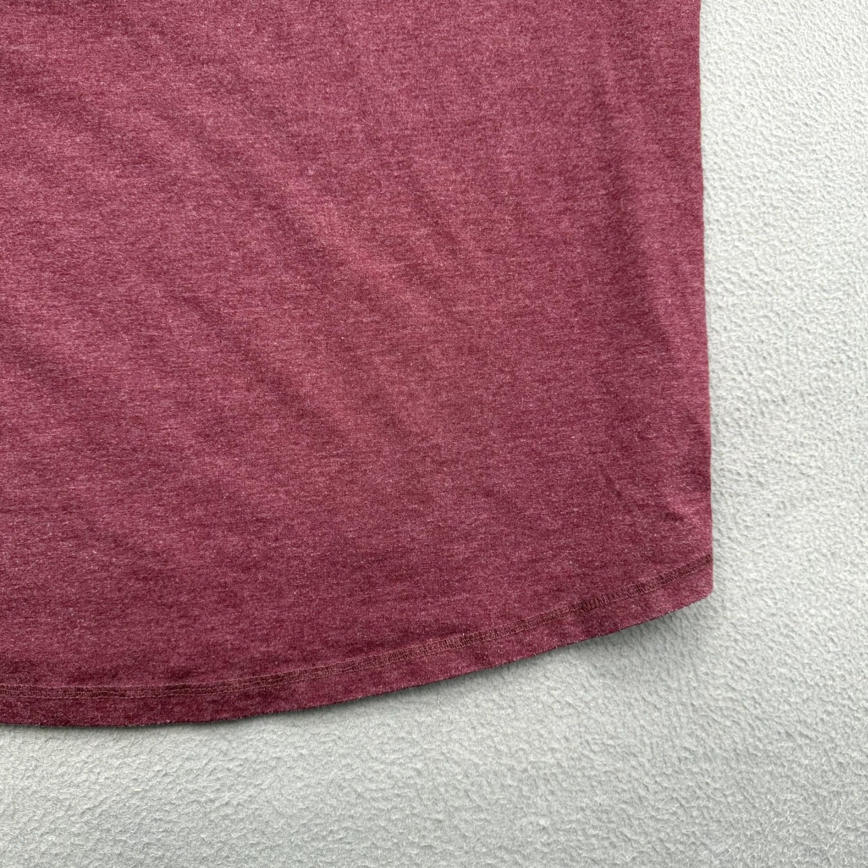 Lucky Brand Lucky Brand Shirt Mens XL Maroon Venice Burnout Beer Bear Graphic T-Shirt Long Sleeve Crew Neck Poly Cotton Size US XL / EU 56 / 4 - 7 Thumbnail