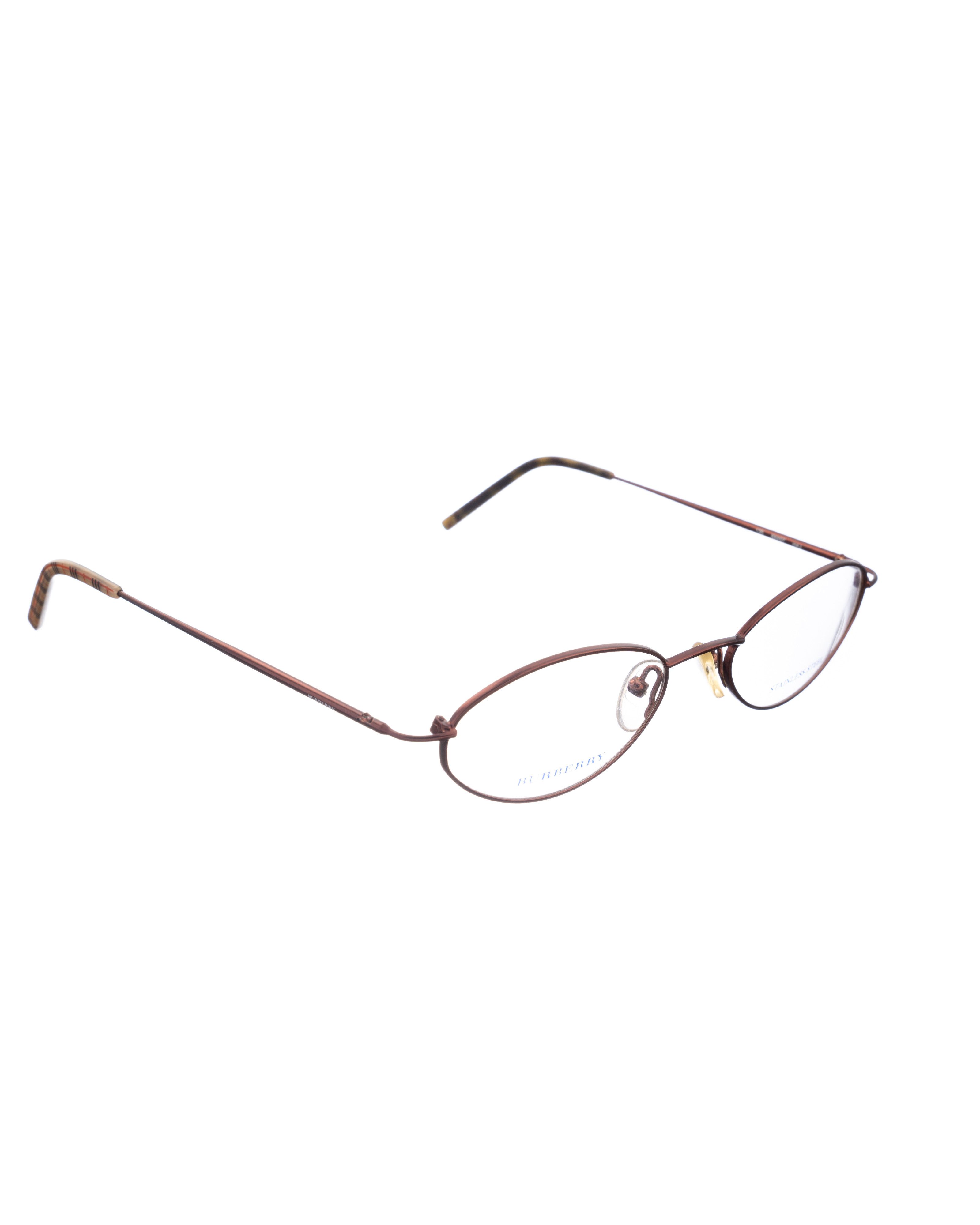 Burberry Burberry 00s Deep Purple Metal Oval Glasses Size ONE SIZE - 2 Thumbnail