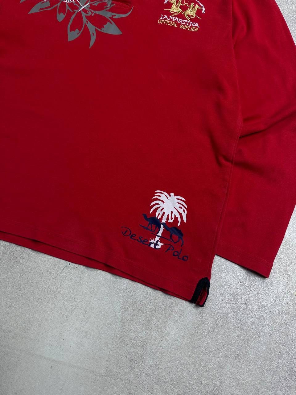 La Martina Vintage La Martina Dubai Chief Keef Style Rugby Shirt M Size US M / EU 48-50 / 2 - 4 Thumbnail