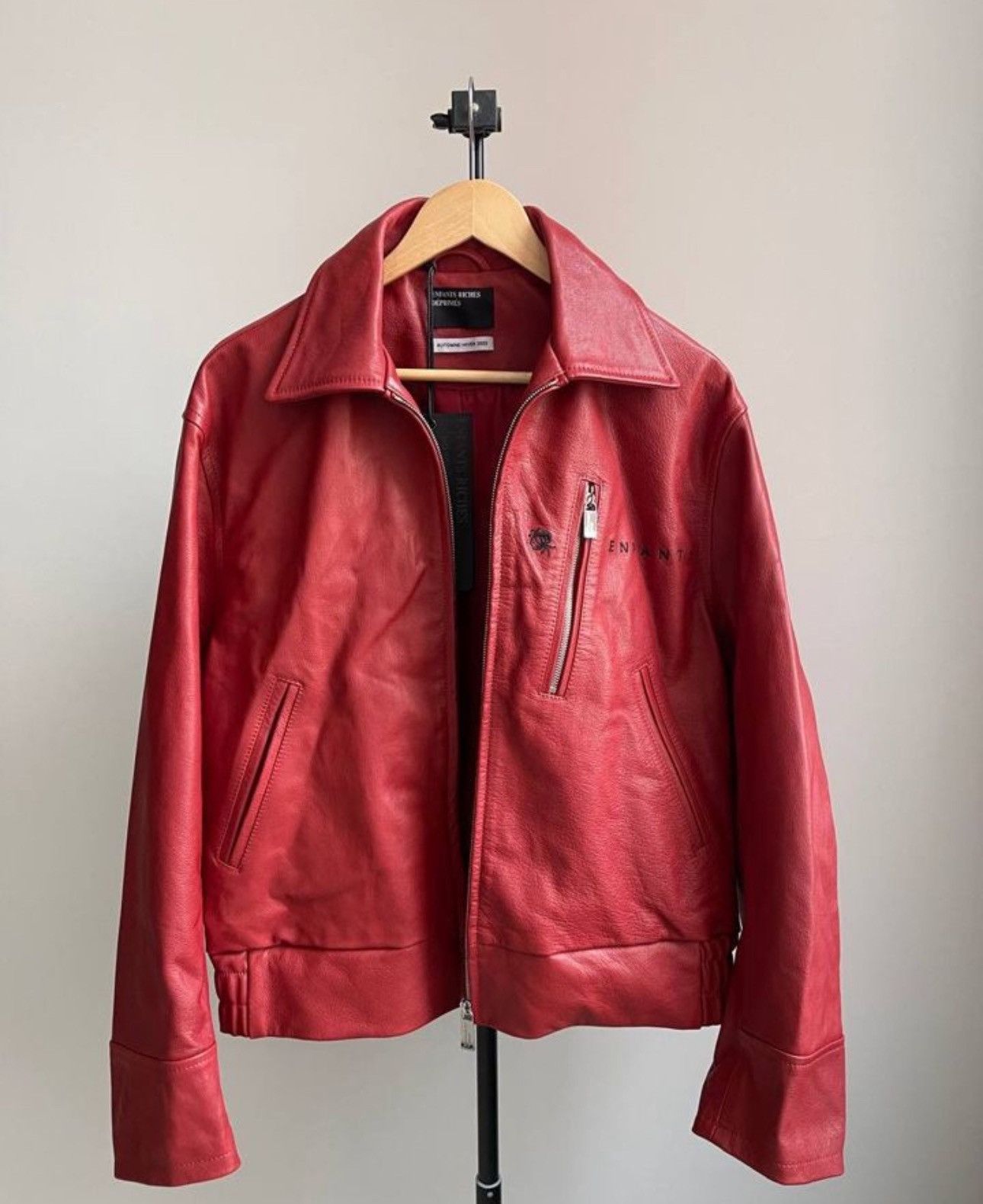 【汚れ加工】damaged jacket opium archive 8 ERD Opium Leather Jacket (VOVO) : r/QualityReps