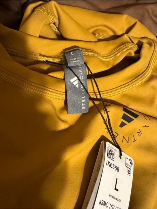 Adidas Desert Dune TrueStrength Yoga Crop Top L Size L / US 10 / IT 46 - 4 Thumbnail