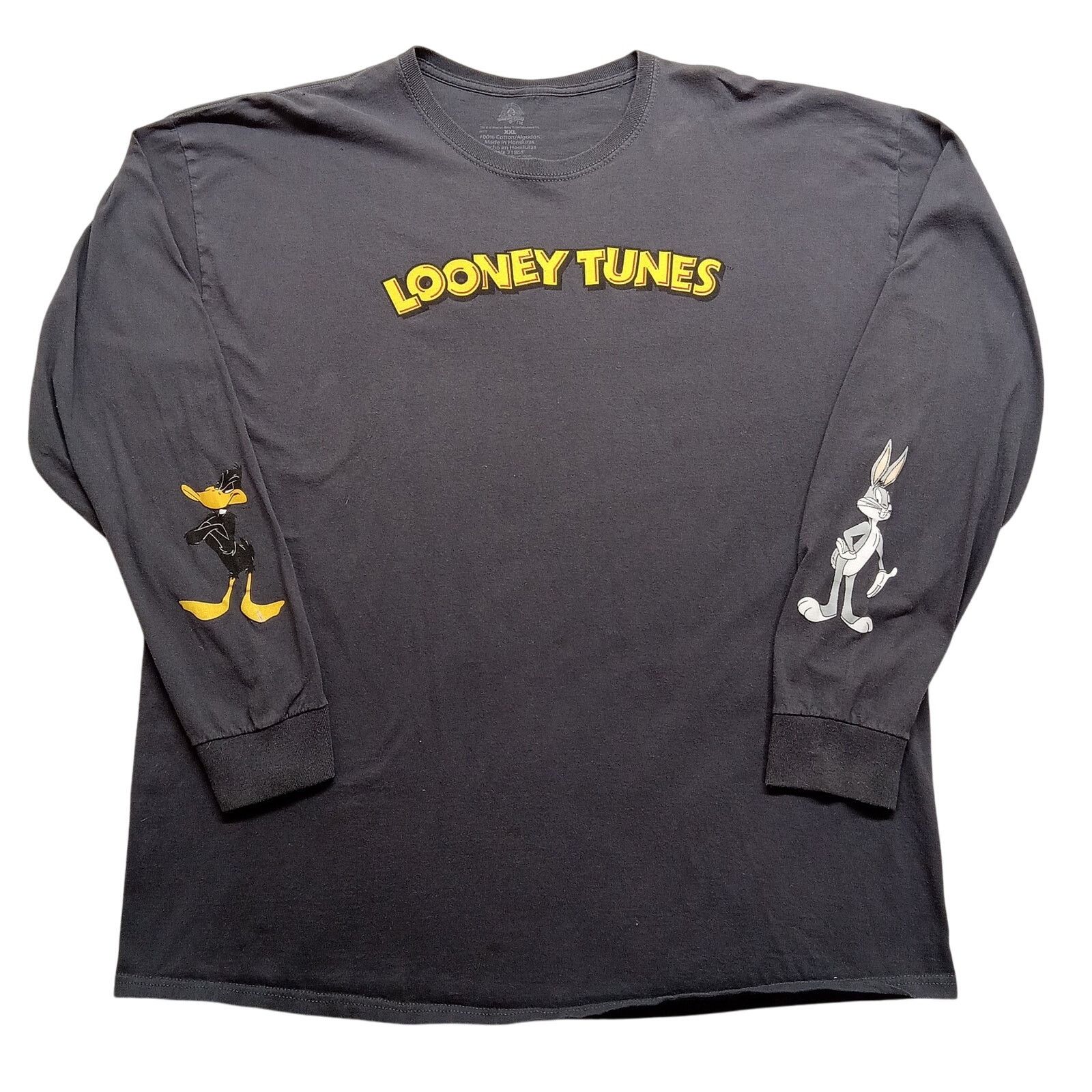 Warner Bros Looney Tunes T-Shirt XXL Men's Bugs Bunny Daffy Duck Size US XXL / EU 58 / 5 - 1 Thumbnail