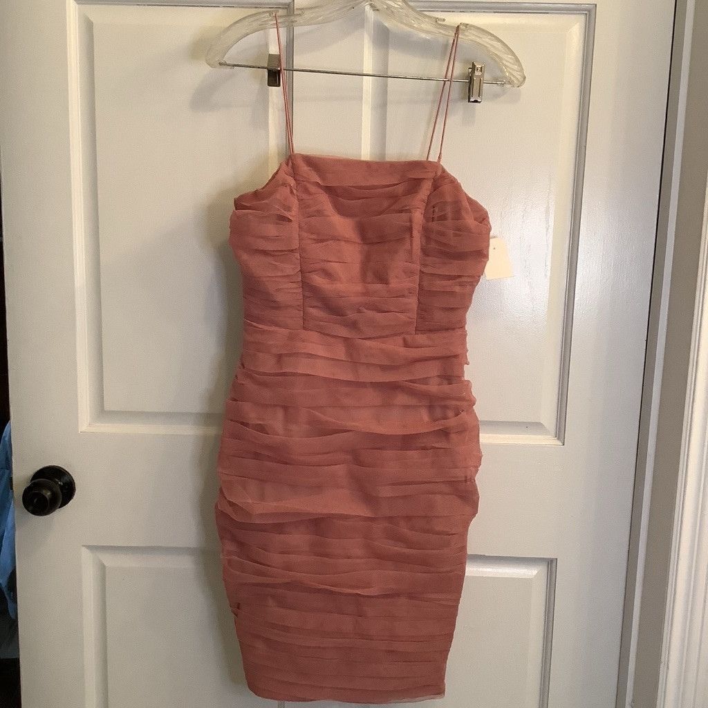 BTFL Women's BTFL-life Dress Small Pink tulle Size S / US 4 / IT 40 - 1 Thumbnail