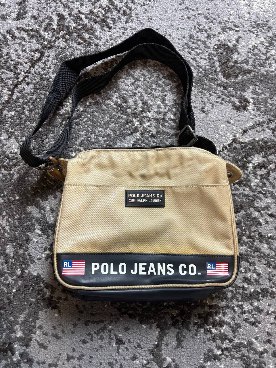 Polo Ralph Lauren × Vintage Vintage Y2K Polo Jeans Ralph Lauren Logo Shoulder Bag Size ONE SIZE - 1 Thumbnail