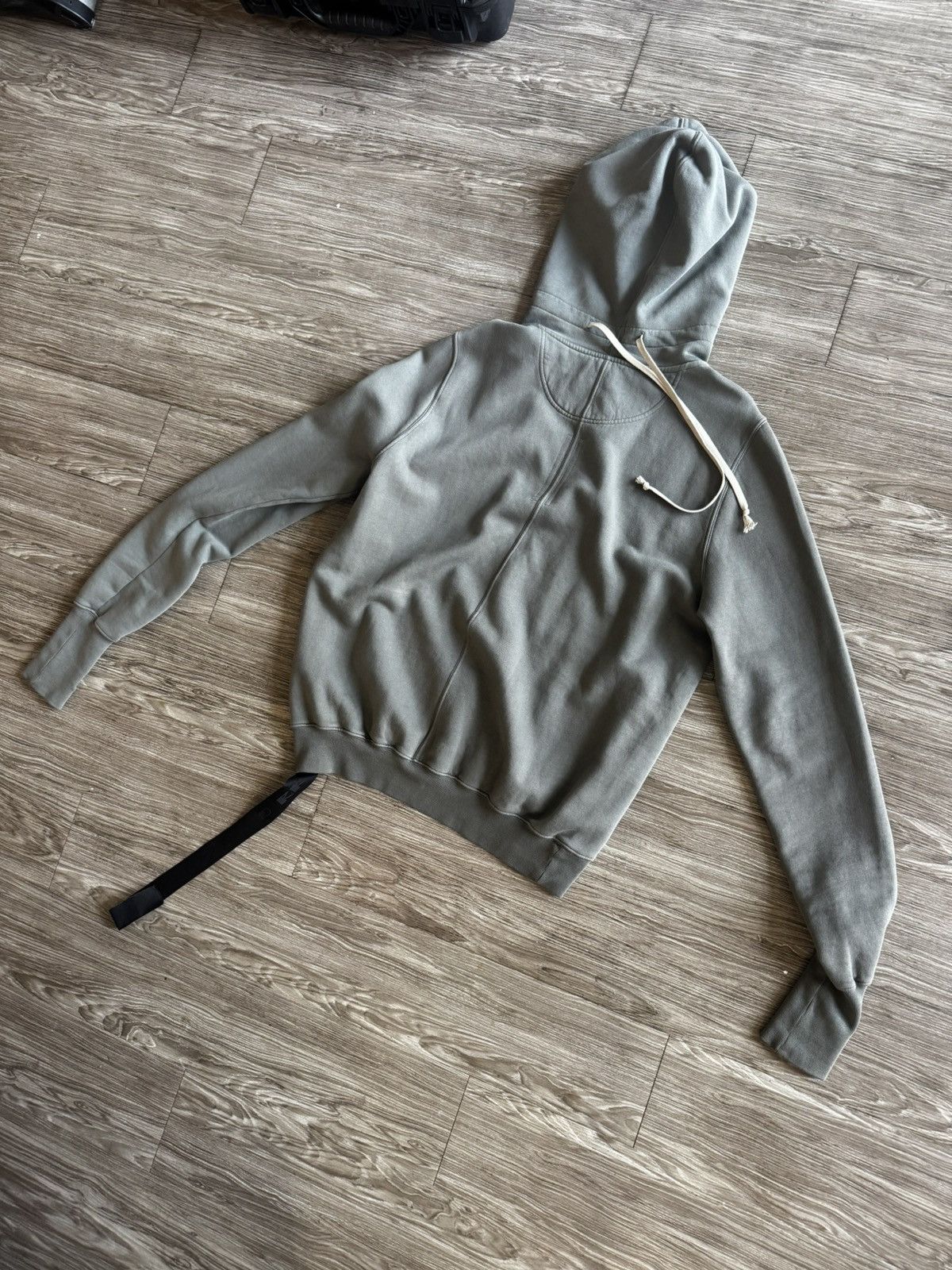 Rick Owens Drkshdw Rick Owens DRKSHDW Hustler Blue Gauntlet Hoodie Size US L / EU 52-54 / 3 - 2 Thumbnail