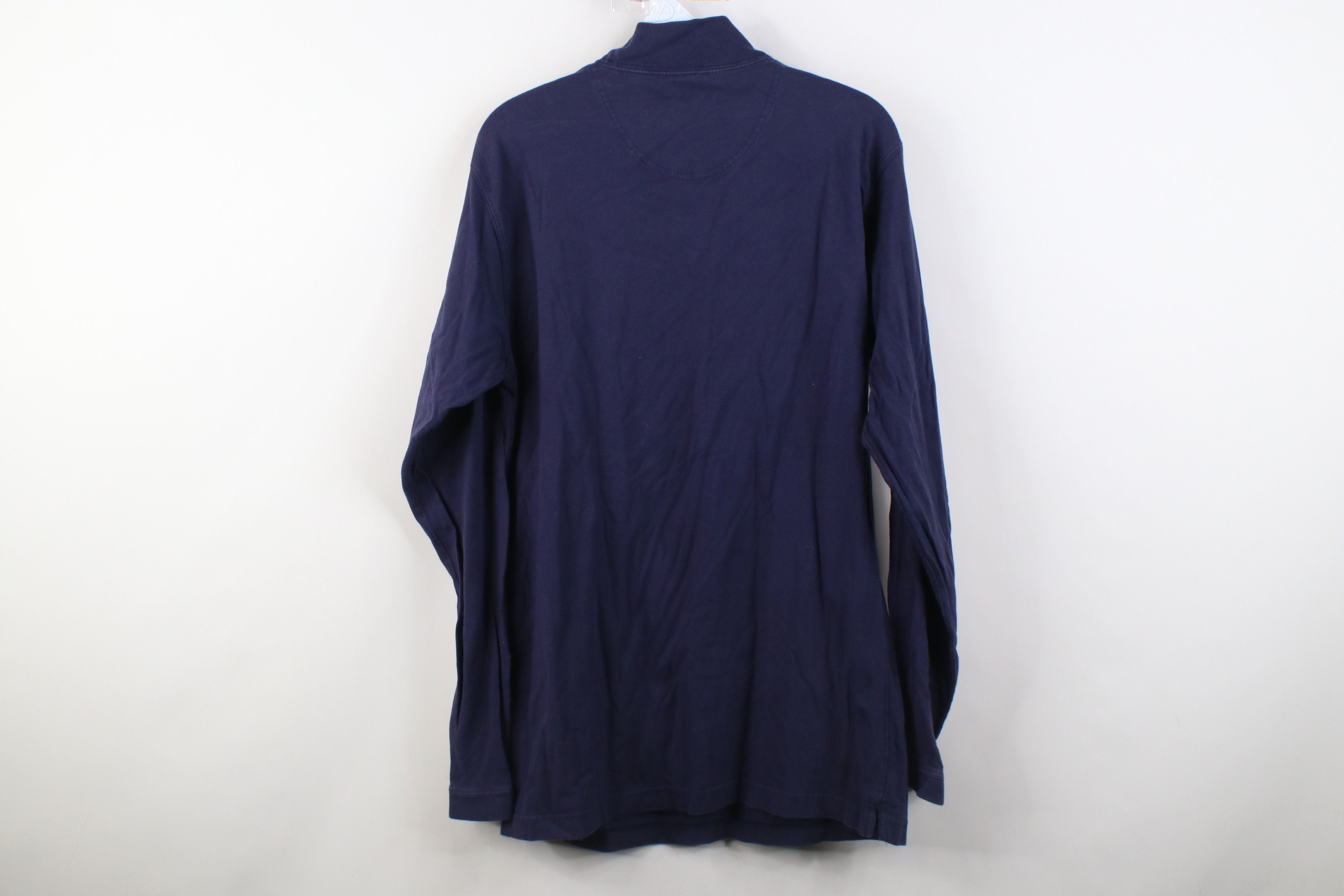 Vintage Vintage 90s Y2K Cowboys Football Mock Neck T-Shirt Blue Size US M / EU 48-50 / 2 - 12 Thumbnail