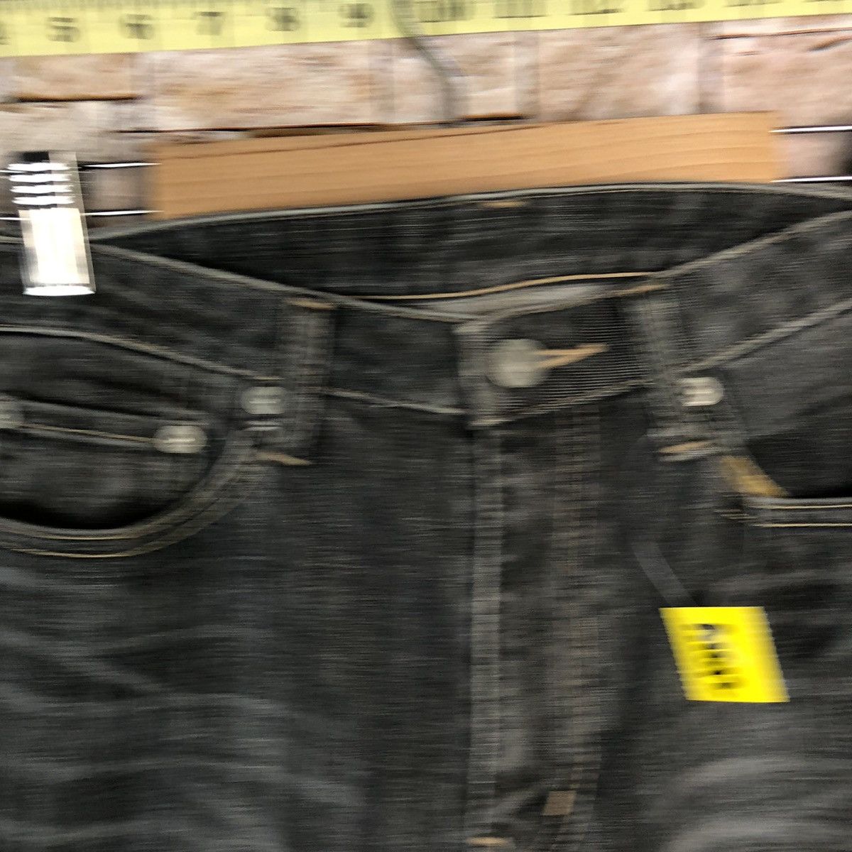 Japanese Brand Uniqlo japan Black ripped Distressed Denim Pants #A1012 Size US 28 / EU 44 - 7 Thumbnail