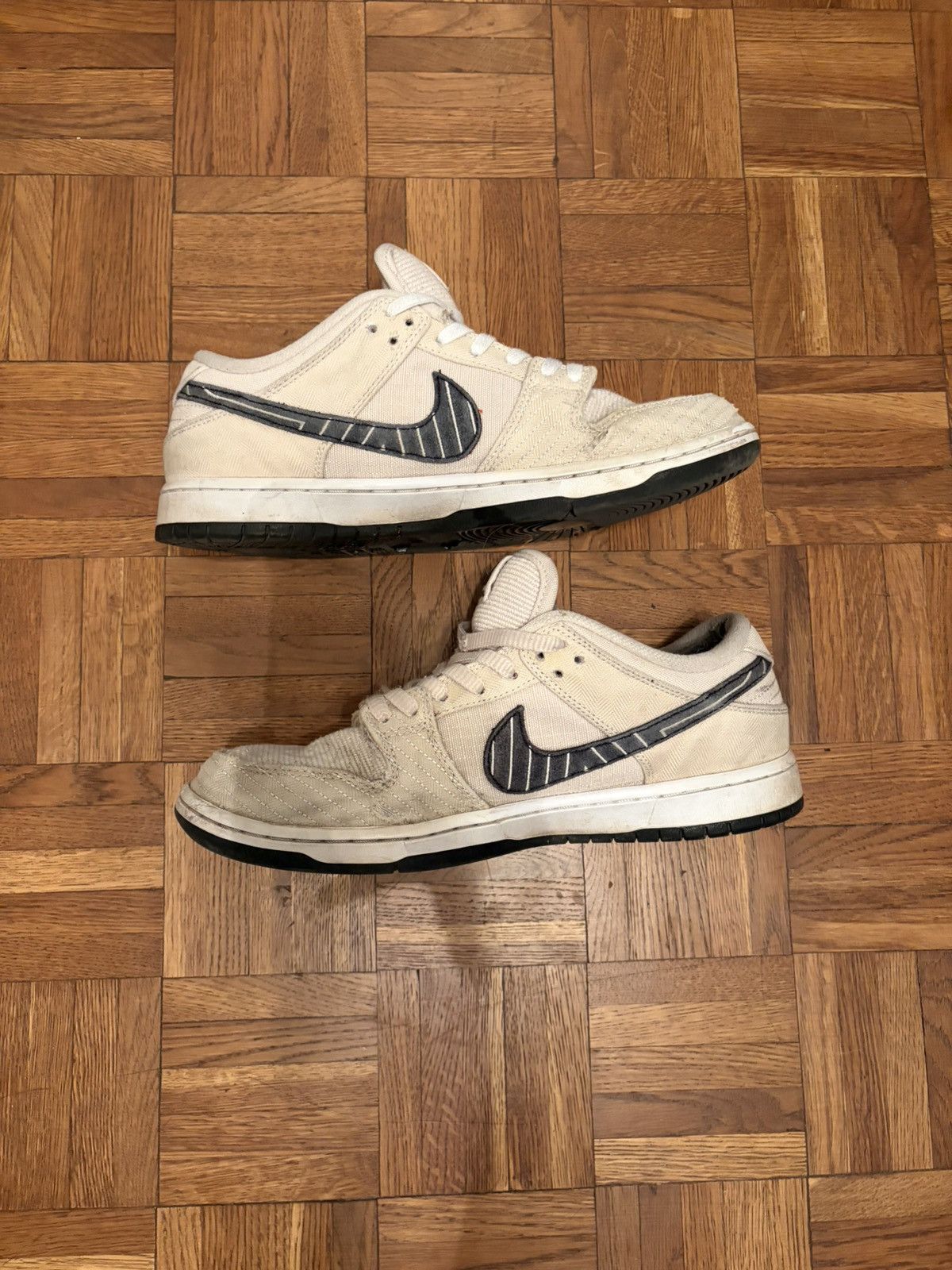 Nike SB Nike dunk sb Albino & Preto Size US 9.5 / EU 42-43 - 4 Thumbnail