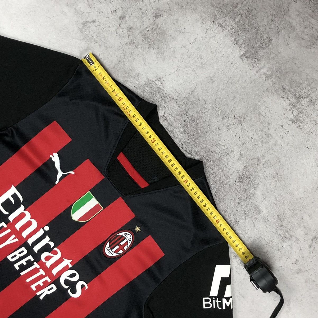 Puma AC Milan 2022-2023 Puma Home Soccer Jersey Kit Size US M / EU 48-50 / 2 - 24 Thumbnail