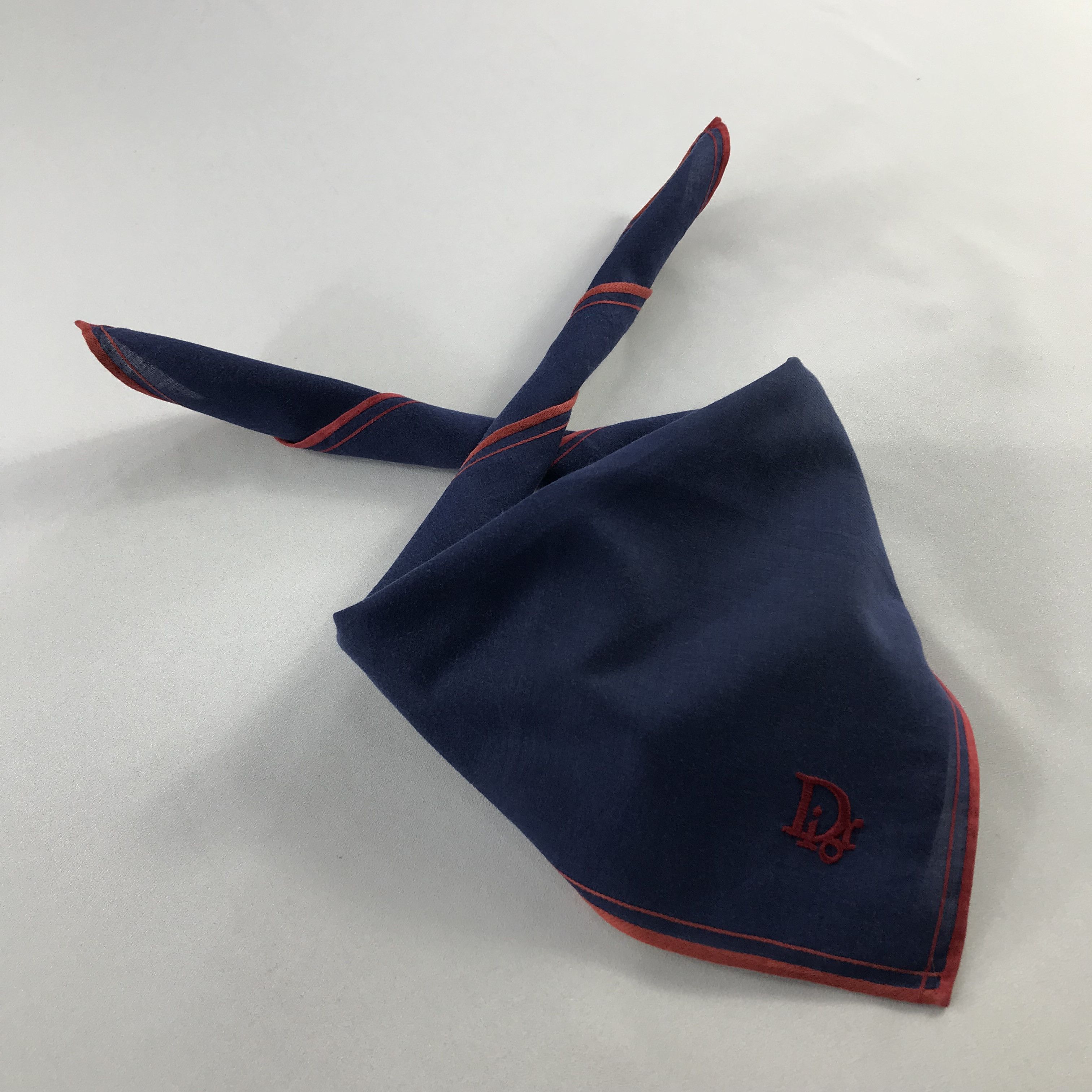 Vintage CHRIstiAn DIOr Handkerchief / Bandana / Neckerchief C730 Size ONE SIZE - 2 Thumbnail