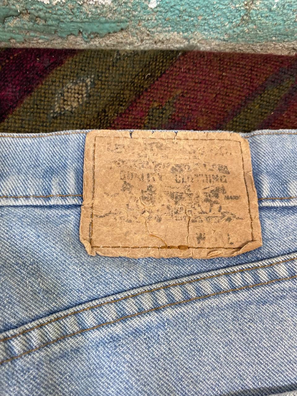 Levi's vintage levis 512 white tab soft denim nice design Size US 31 - 5 Thumbnail