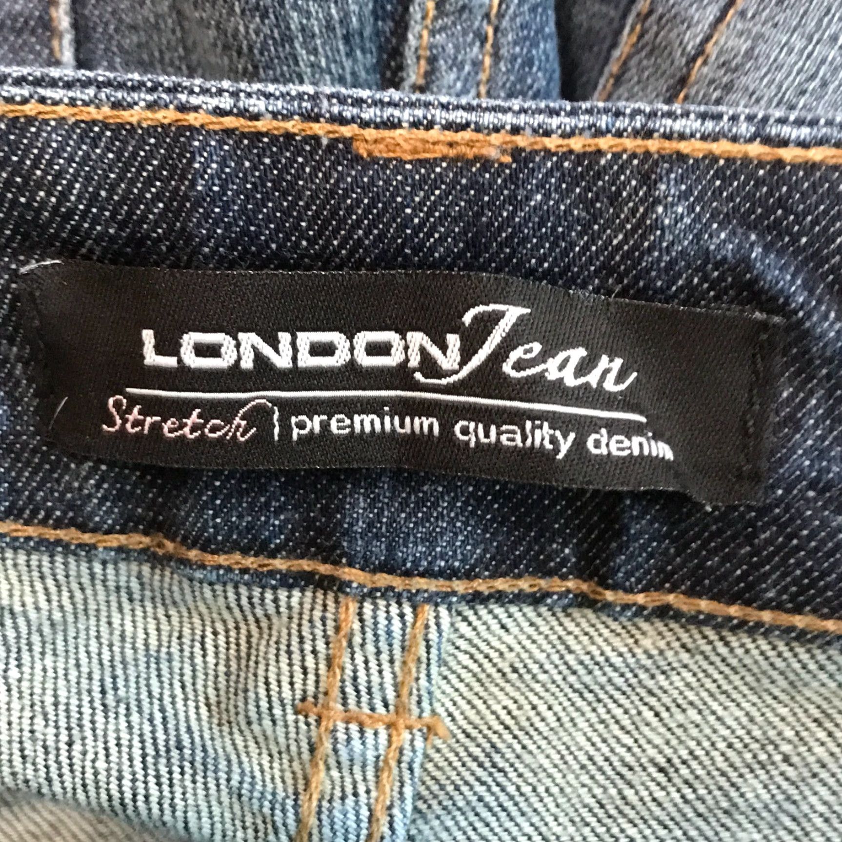 Vintage London Jeans Flared Denim Blue Size 4 Womens Regular Low Rise 32in Inseam 5-Pocket Stretch Comfort Summer Fall Winter Seasons Size 27" / US 4 / IT 40 - 7 Thumbnail