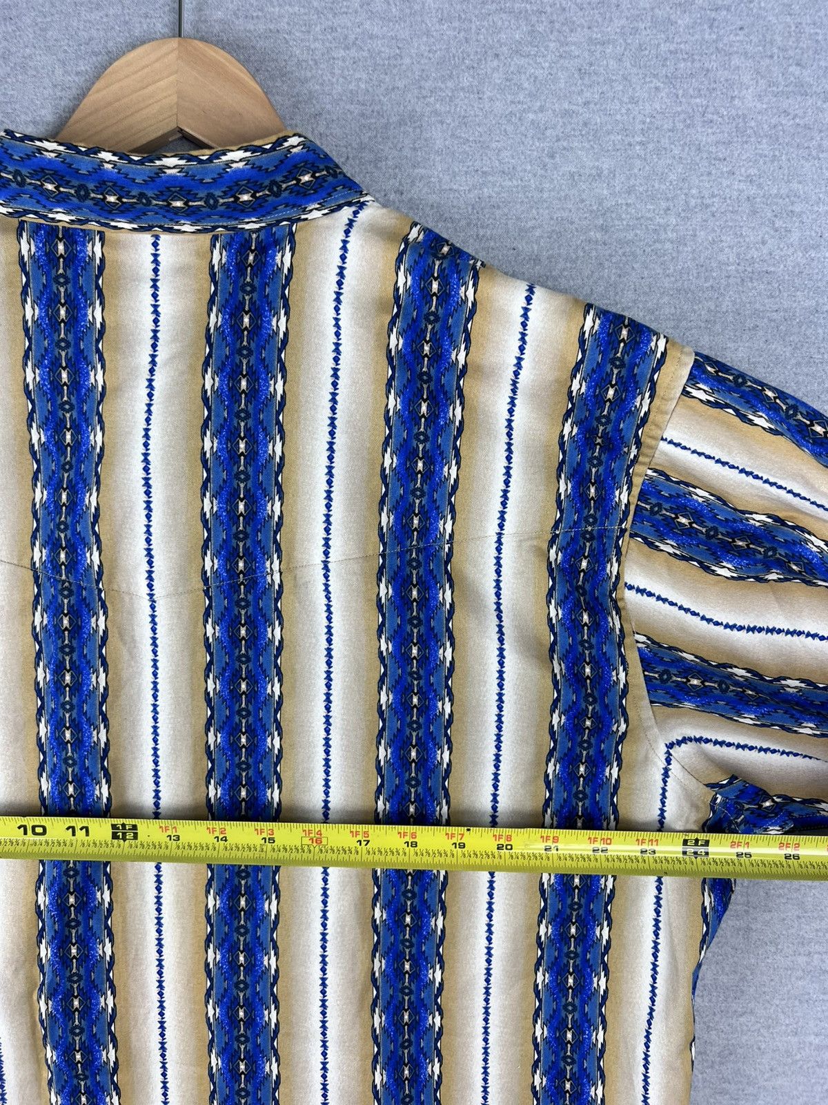 Vintage Cumberland Outfitters Western Shirt Men XL Striped Aztec Size US XL / EU 56 / 4 - 6 Thumbnail