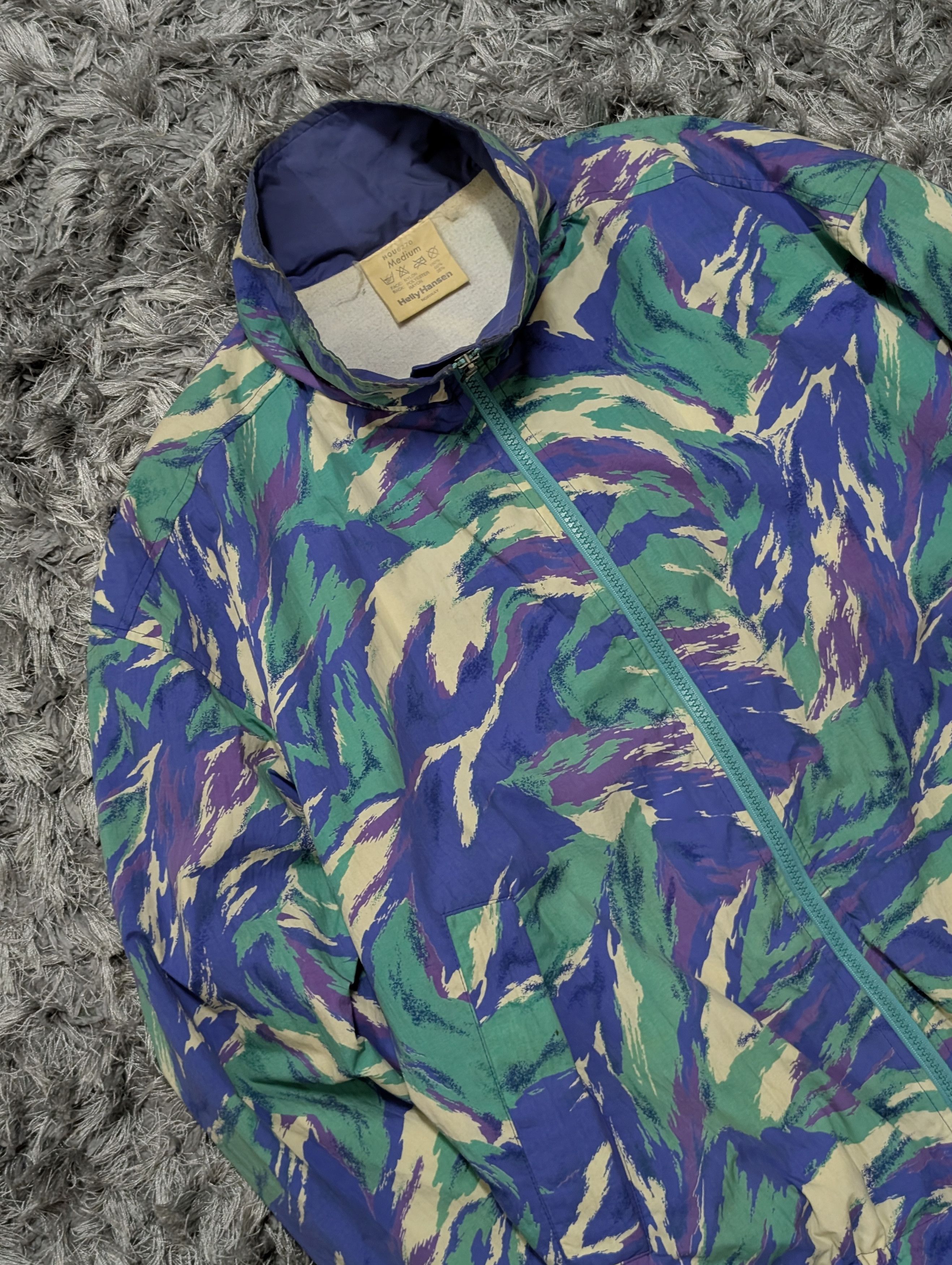 Helly Hansen Vintage 80 Helly Hansen Sea Life Reminiscent Pattern Jacket Size US M / EU 48-50 / 2 - 4 Thumbnail