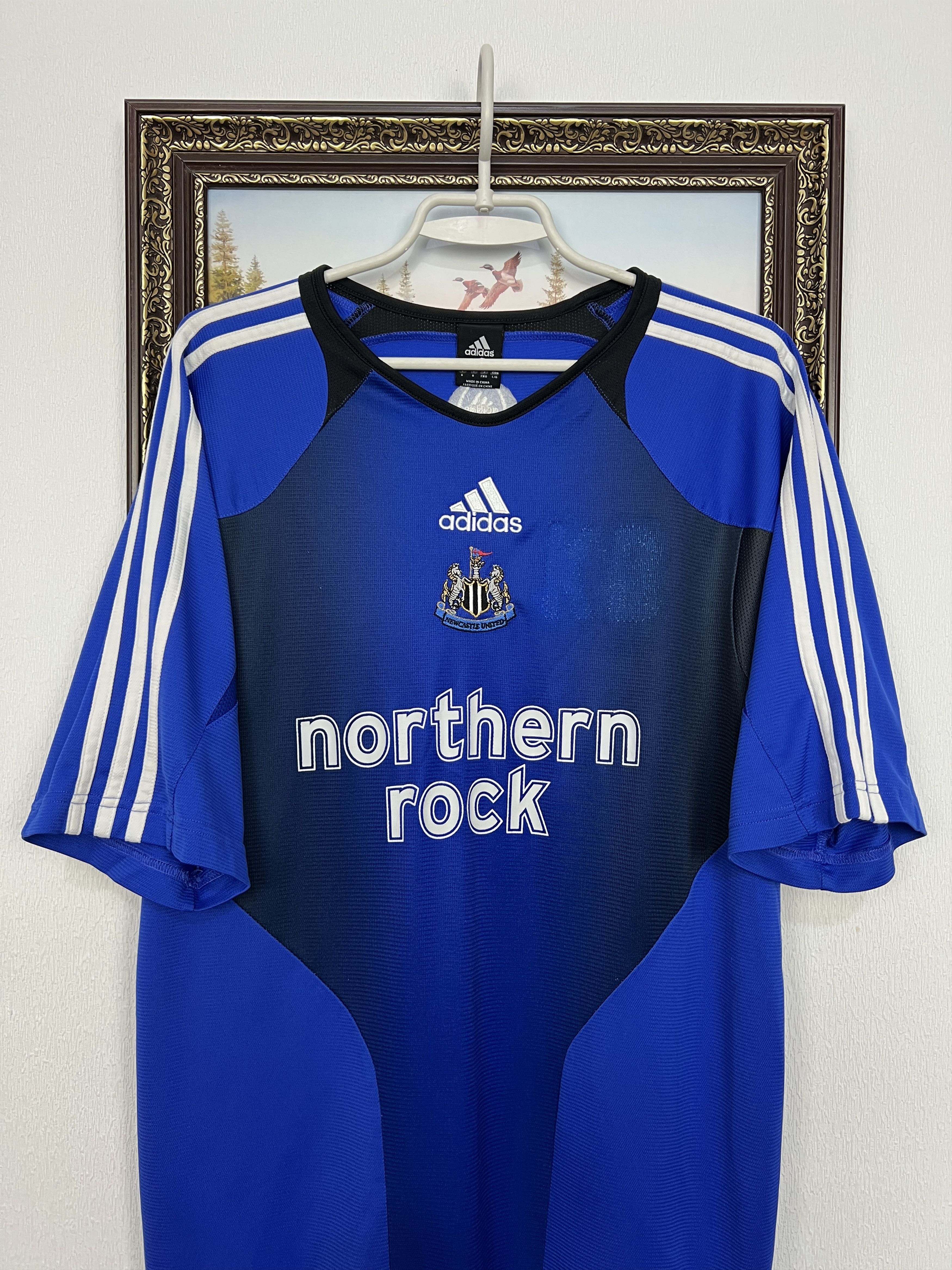 Adidas Vintage Adidas Newcastle United Football Train Shirt Soccer Size US L / EU 52-54 / 3 - 2 Thumbnail
