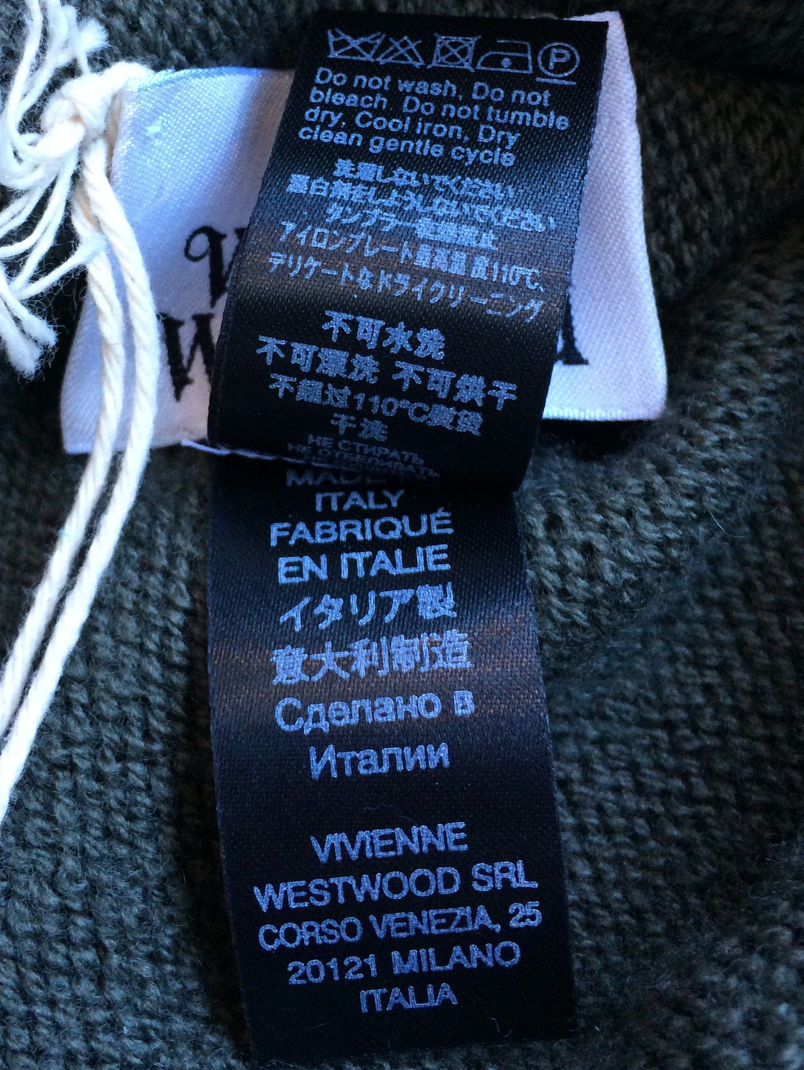 Vivienne Westwood NEW Vivienne Westwood Orb Beanie Size ONE SIZE - 7 Thumbnail