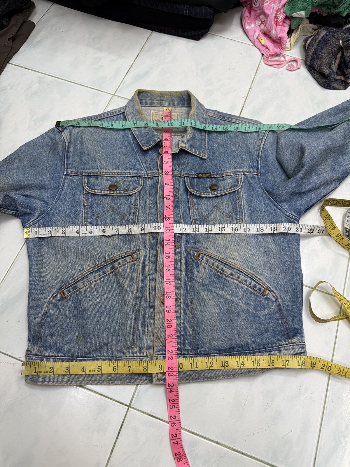 Wrangler 🔥ARCHIVE VINTAGE WRANGLER TRUCKER JACKET Size US M / EU 48-50 / 2 - 16 Thumbnail