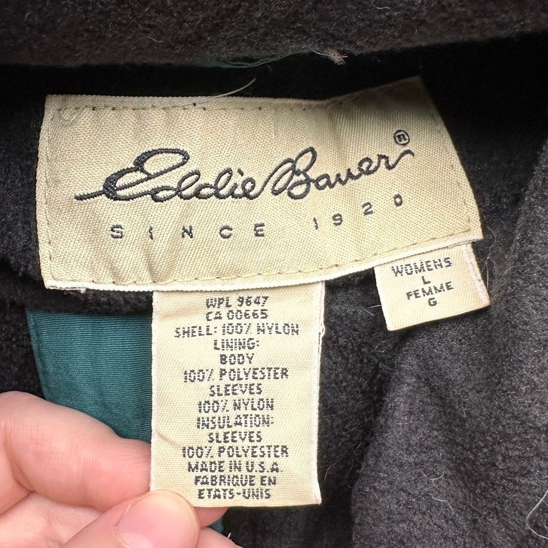 Eddie Bauer Vintage 90s Eddie Bauer Polartec Jacket Womens Large Orange Size L / US 10 / IT 46 - 3 Thumbnail
