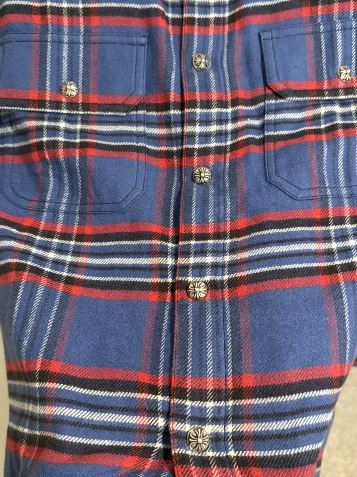 Chrome Hearts Chrome Hearts Flannel Work Dog Shirt Size US XS / EU 42 / 0 - 8 Thumbnail