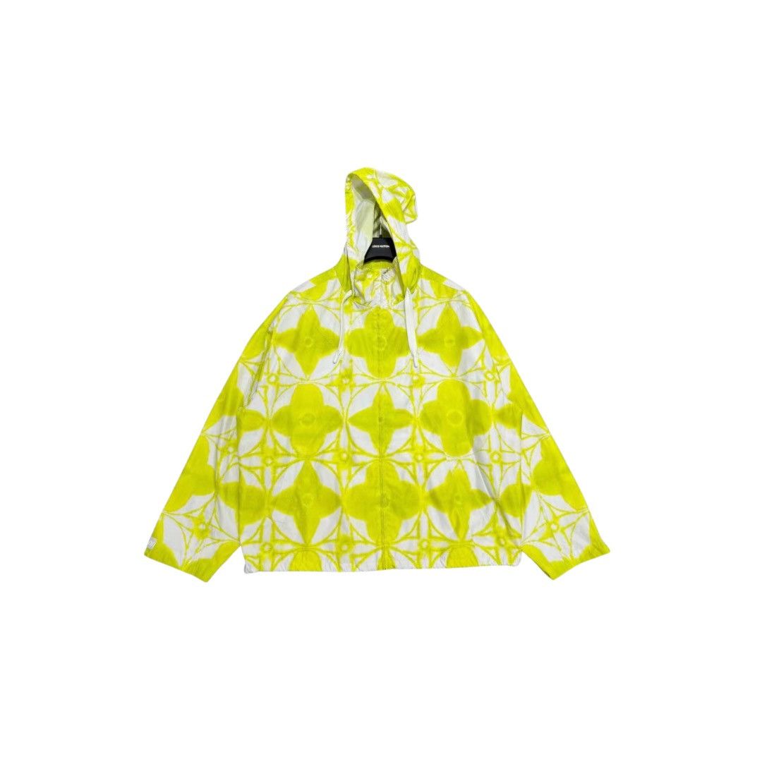 image of Louis Vuitton Monogram Shibori Windbreaker, Men's (Size Large)