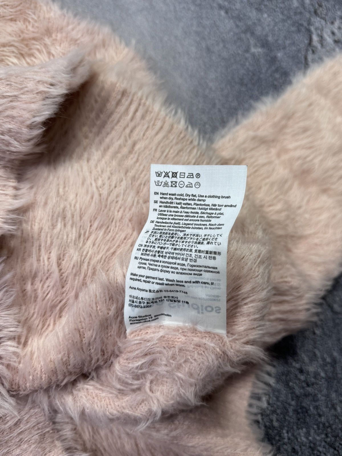 Acne Studios Acne Studios Shaggy Knit Cardigan Size XS / US 0-2 / IT 36-38 - 6 Thumbnail