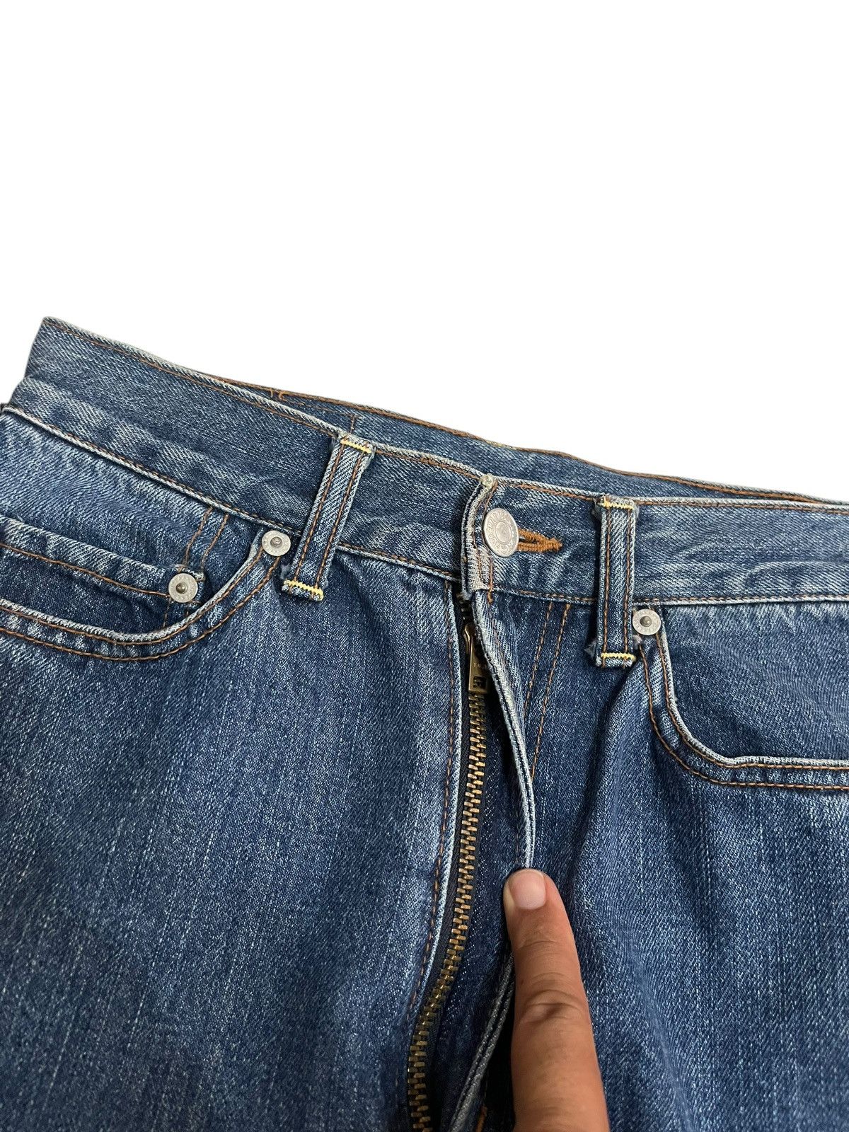 Blue Blue Japan × HOLLYWOOD RANCH MARKET Vintage Hr Market blue blue japan in size 26 x 29 inches Size US 26 / EU 42 - 5 Thumbnail