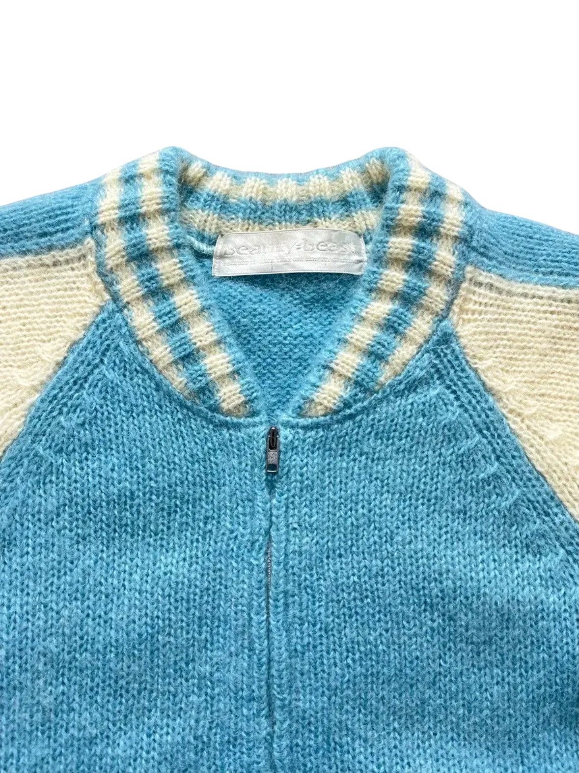 Beauty Beast Beauty Beast Zip Up Knit Cardigan Size S / US 4 / IT 40 - 3 Thumbnail