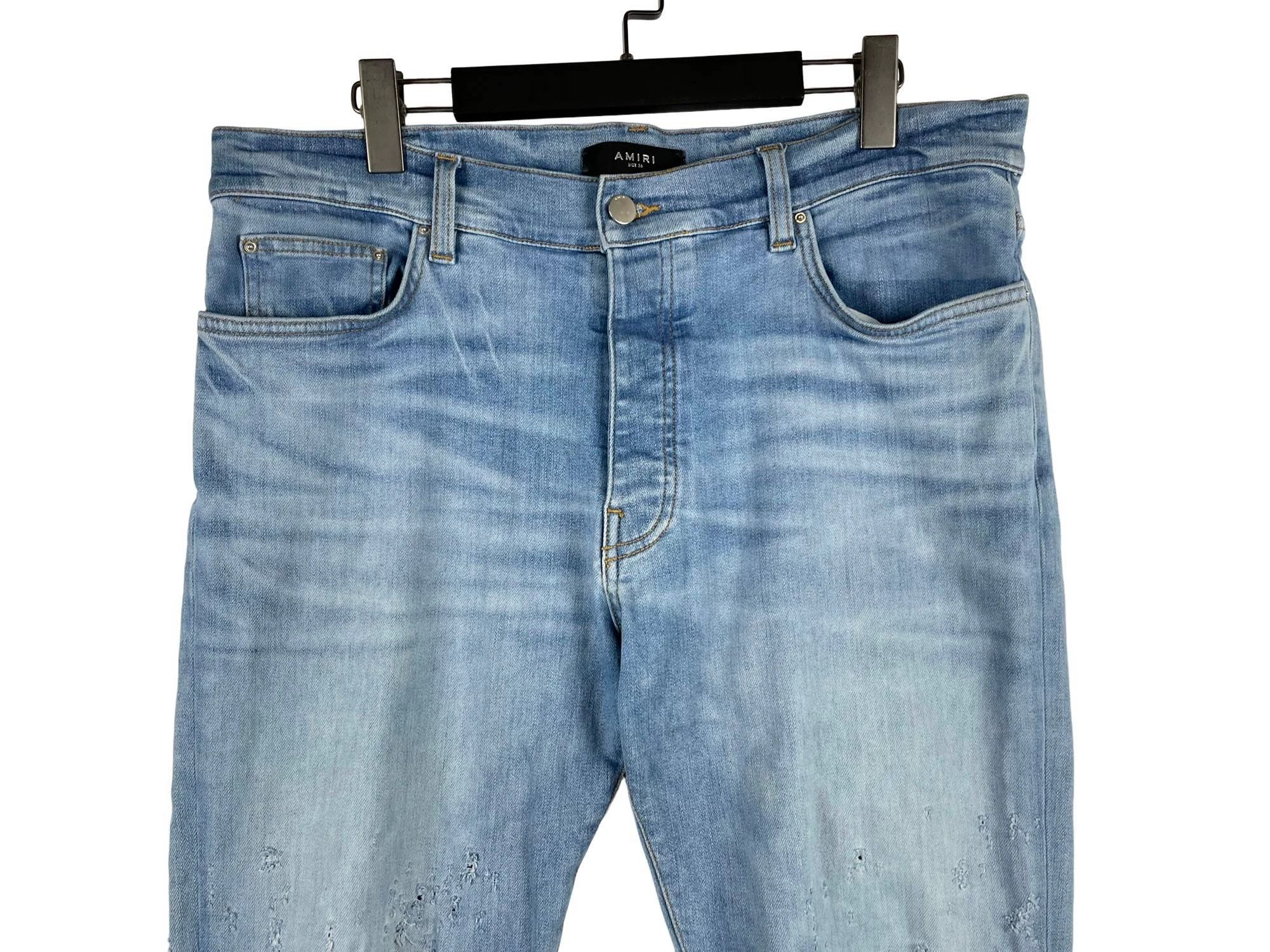 Amiri Amiri Shotgun Destroyed Jeans Size US 36 / EU 52 - 3 Thumbnail
