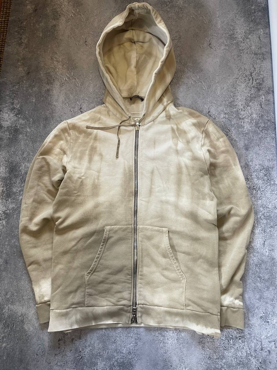 Balmain Tie Dye Dual Zip Hoodie Size L